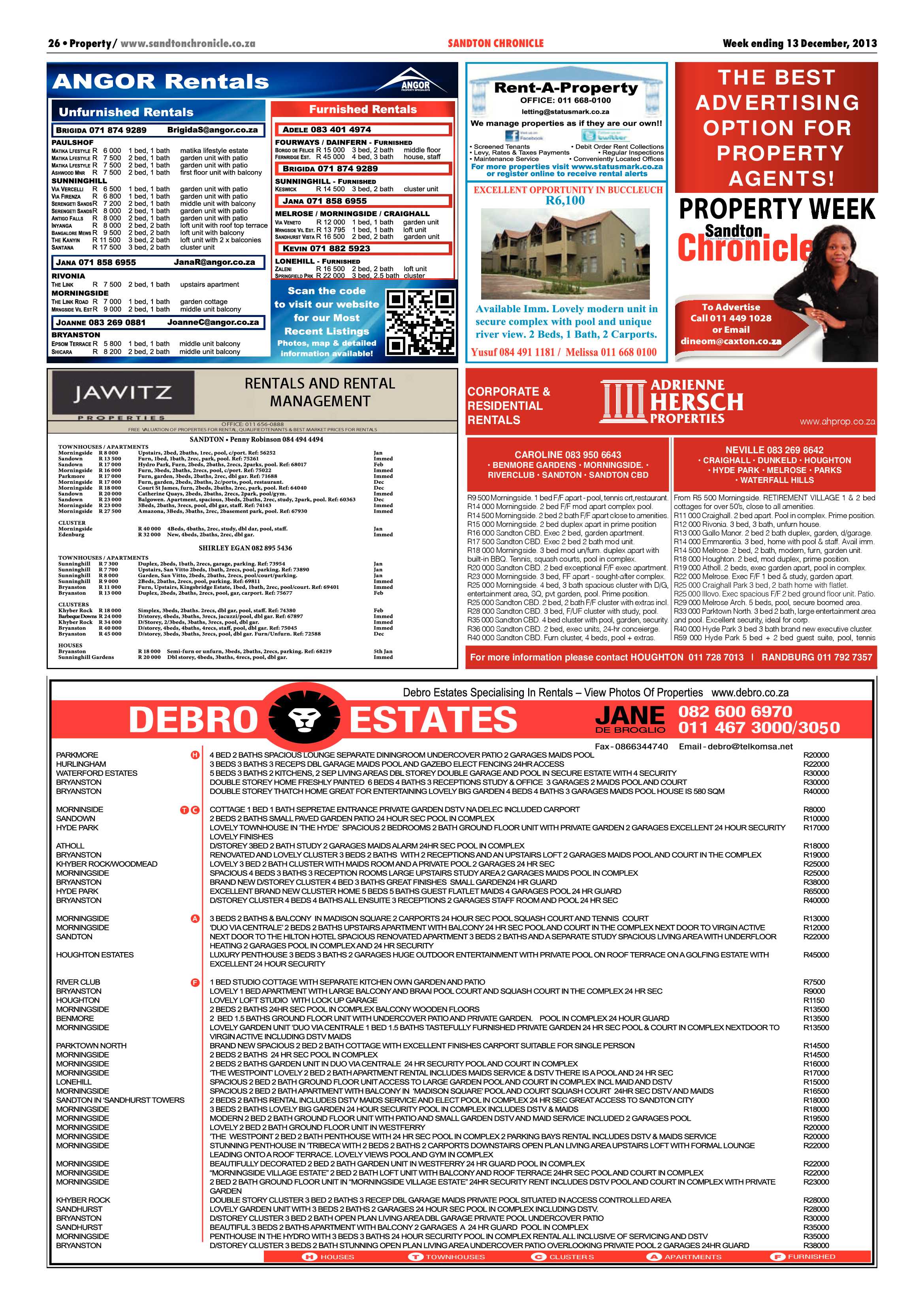 Sandton Chronicle 13 December 2013 page 28