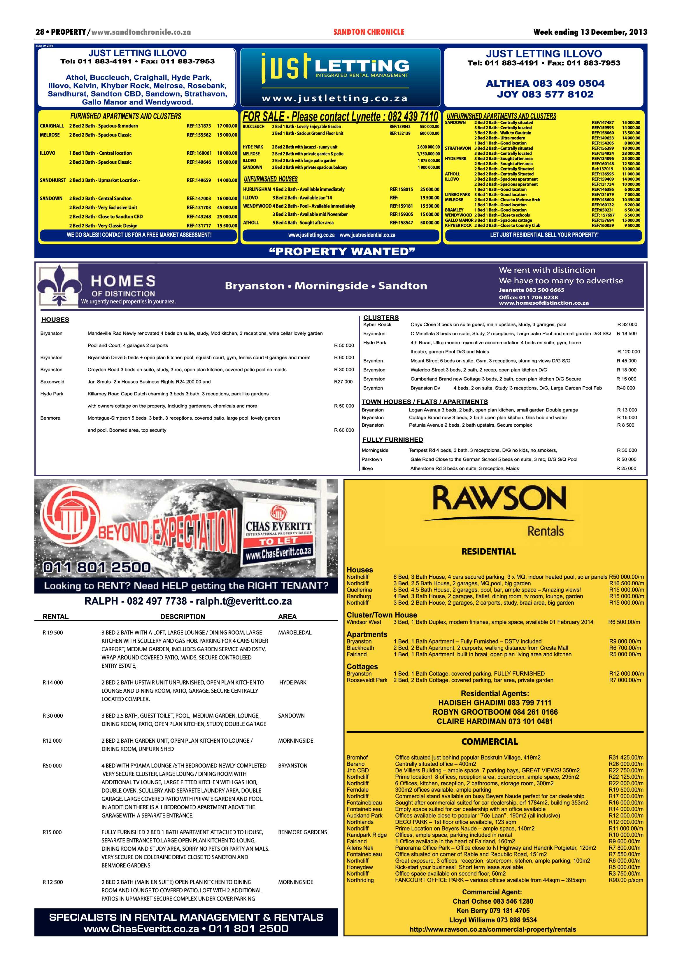 Sandton Chronicle 13 December 2013 page 30