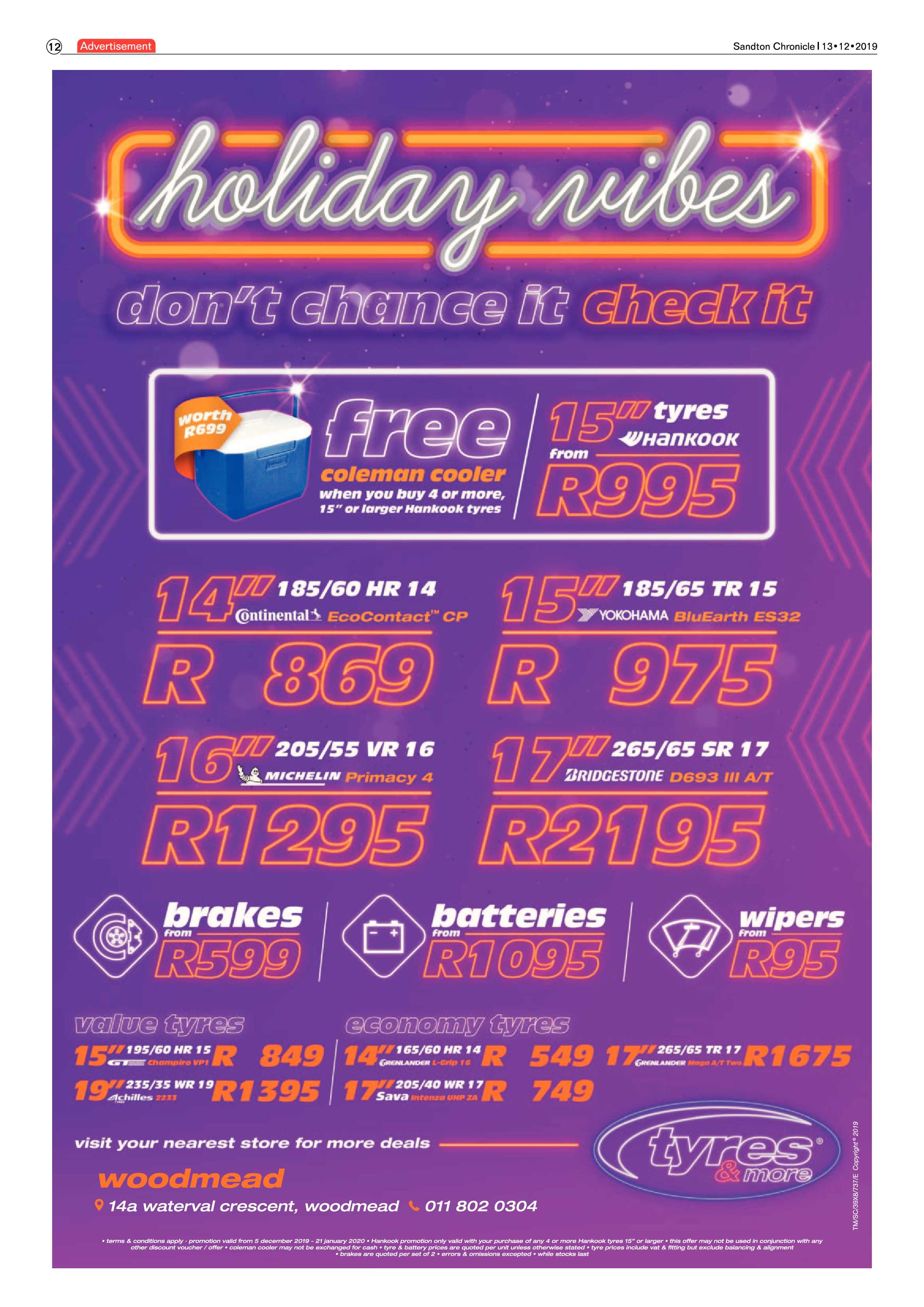 Sandton Chronicle 13 December 2019 page 12