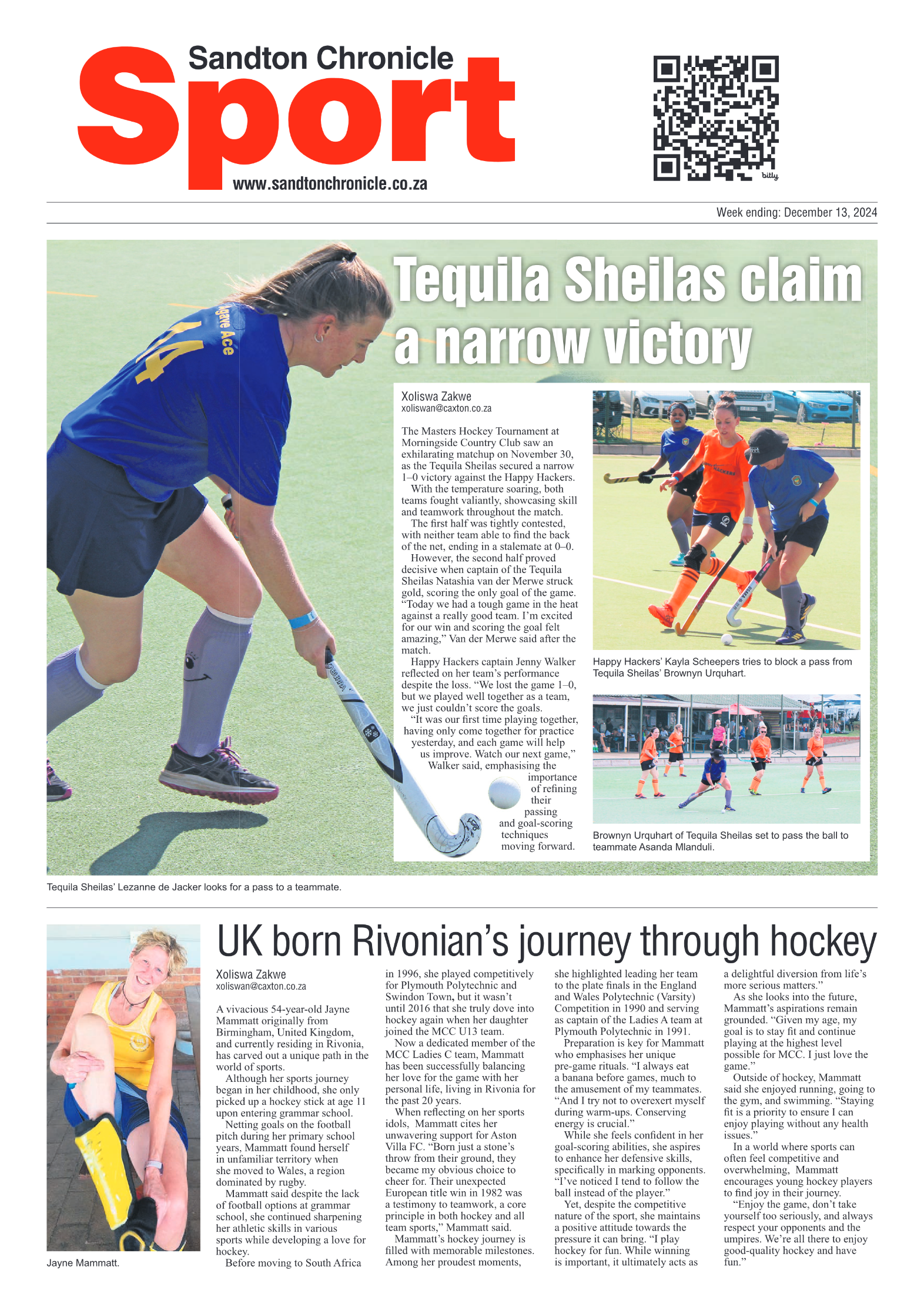 Sandton Chronicle 13 December 2024 page 12