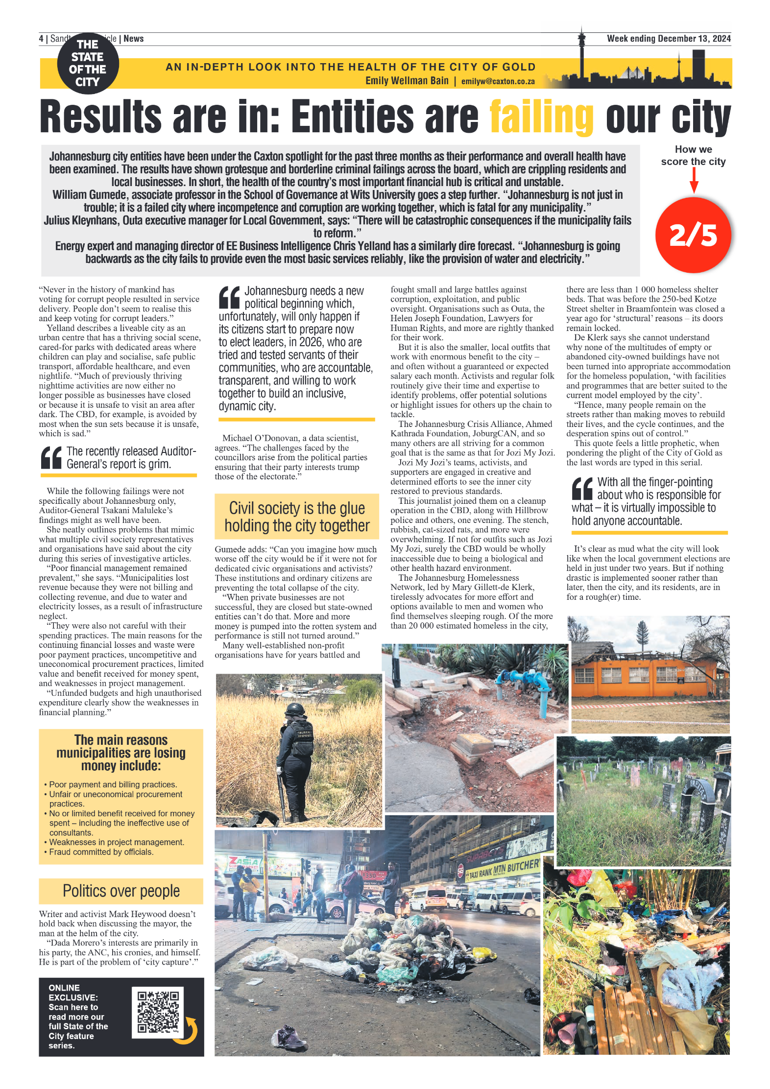 Sandton Chronicle 13 December 2024 page 4