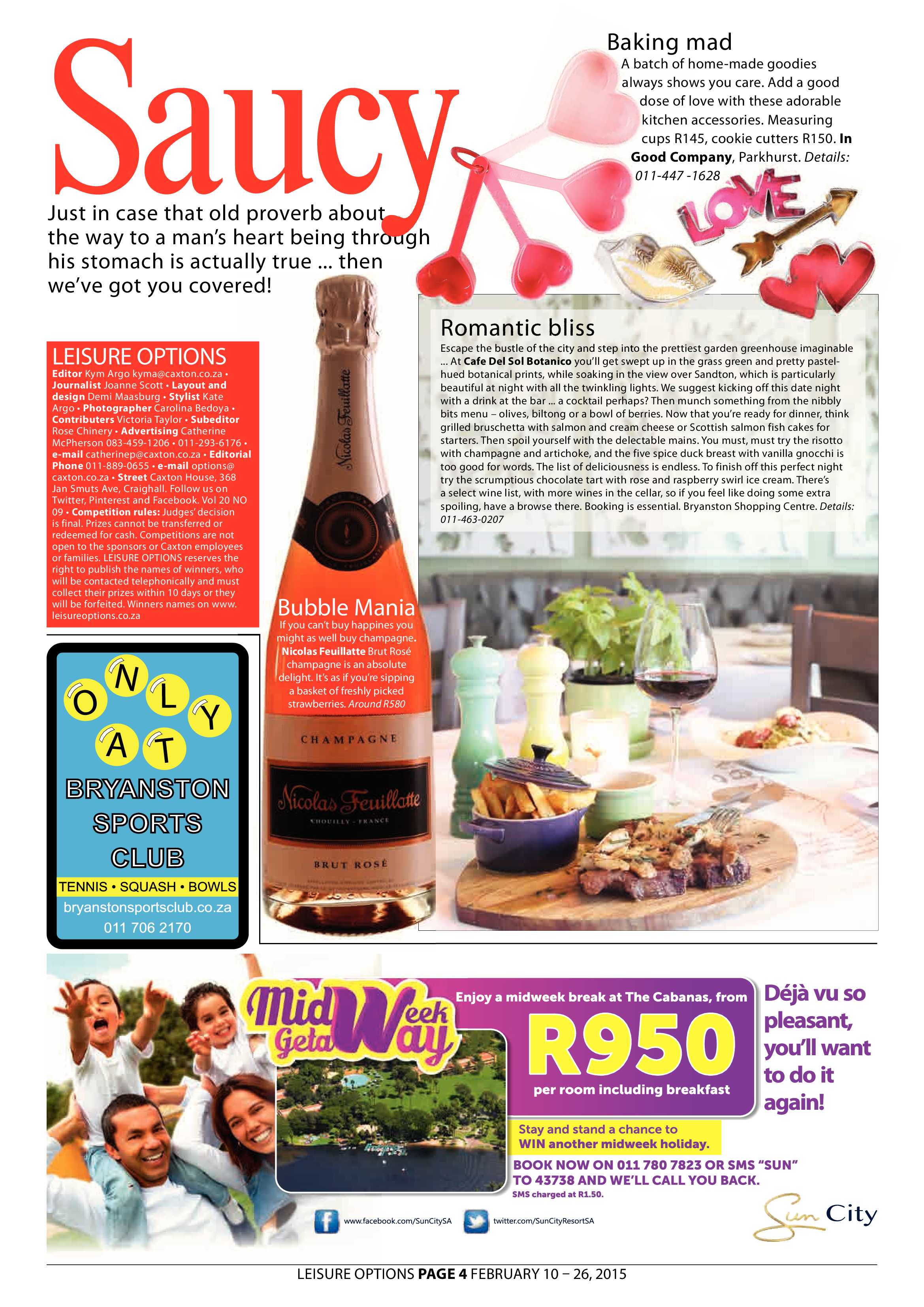 Sandton Chronicle 13 February 2015 page 16