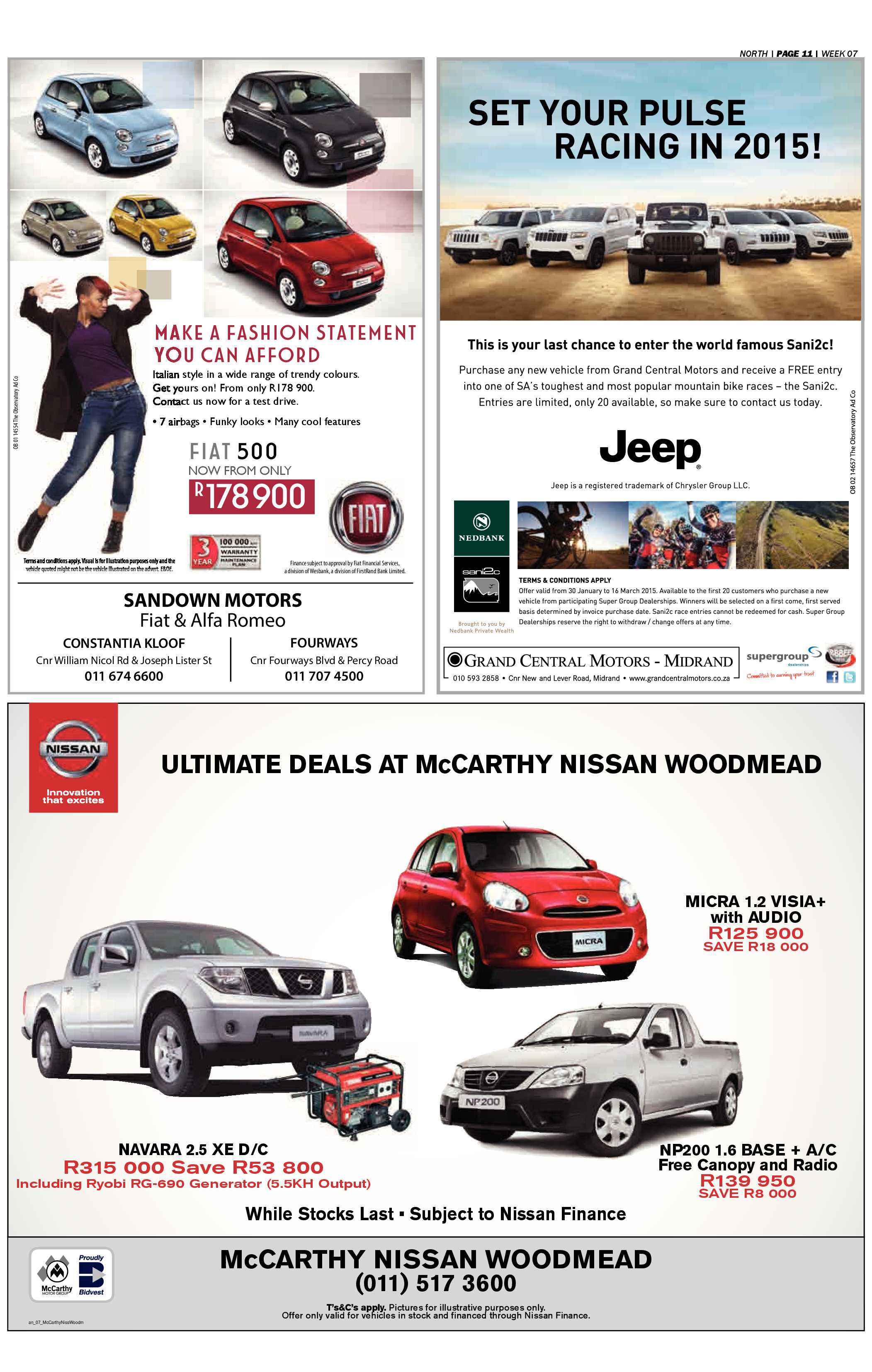 Sandton Chronicle 13 February 2015 page 27