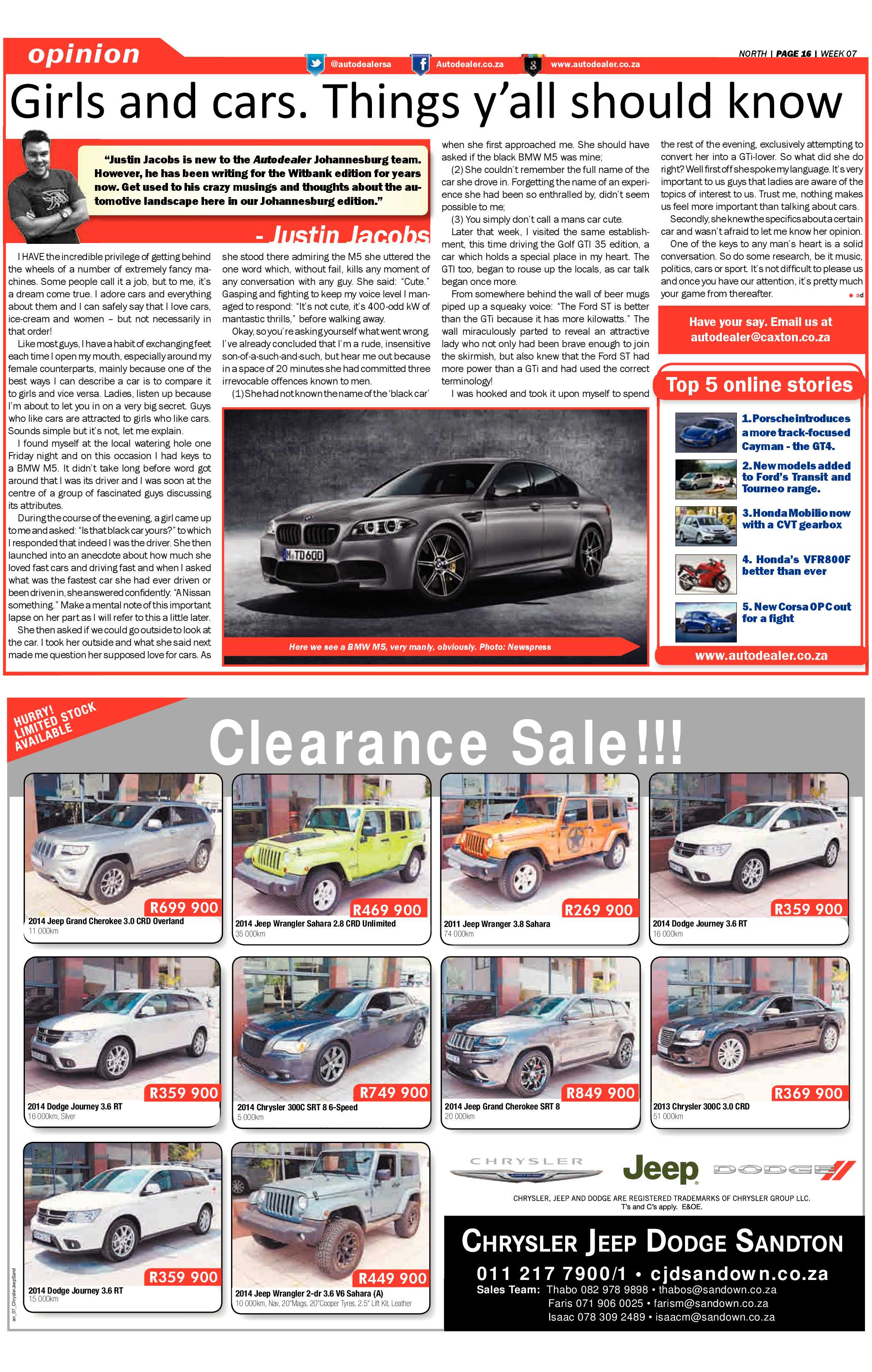 Sandton Chronicle 13 February 2015 page 32