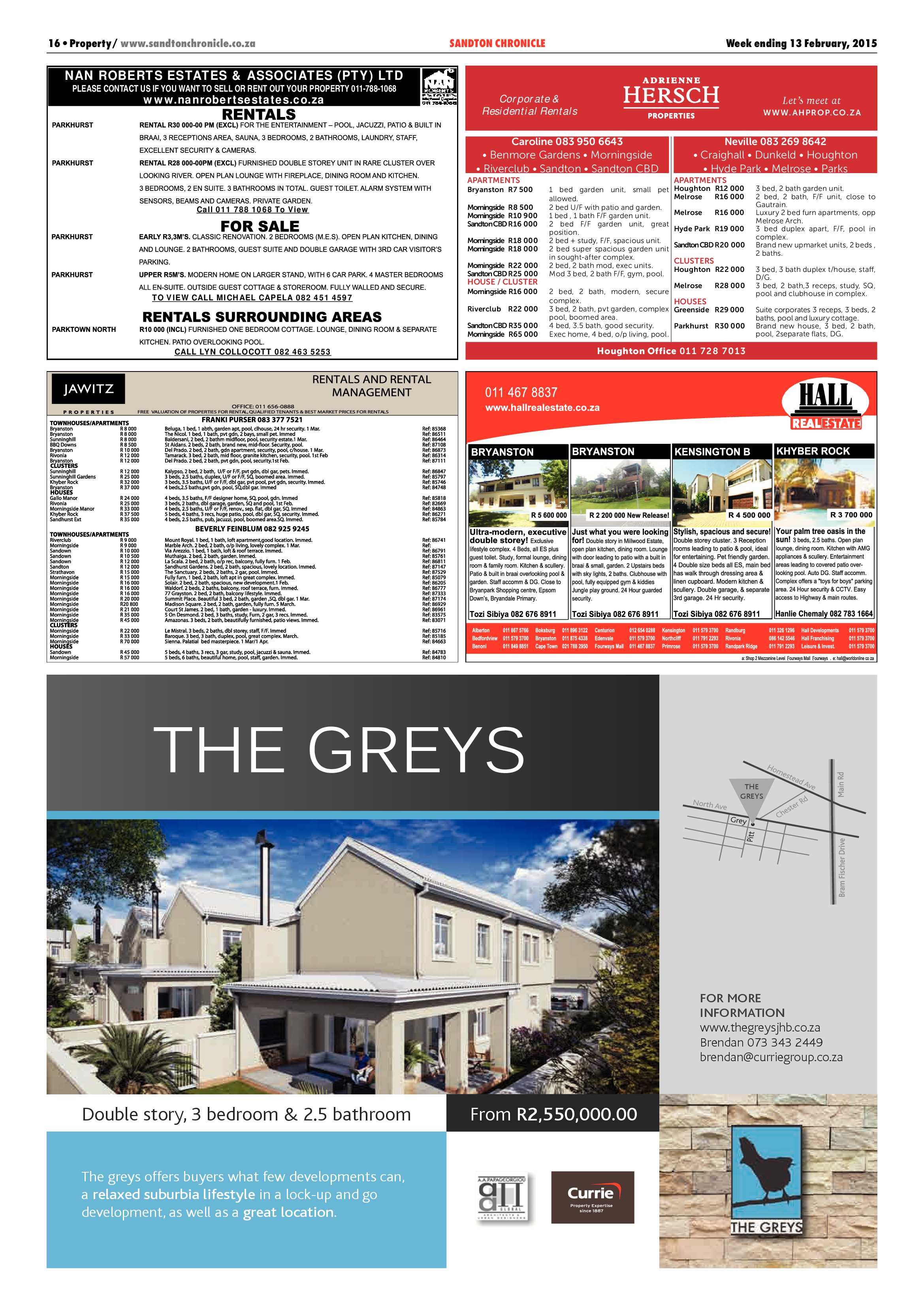 Sandton Chronicle 13 February 2015 page 40