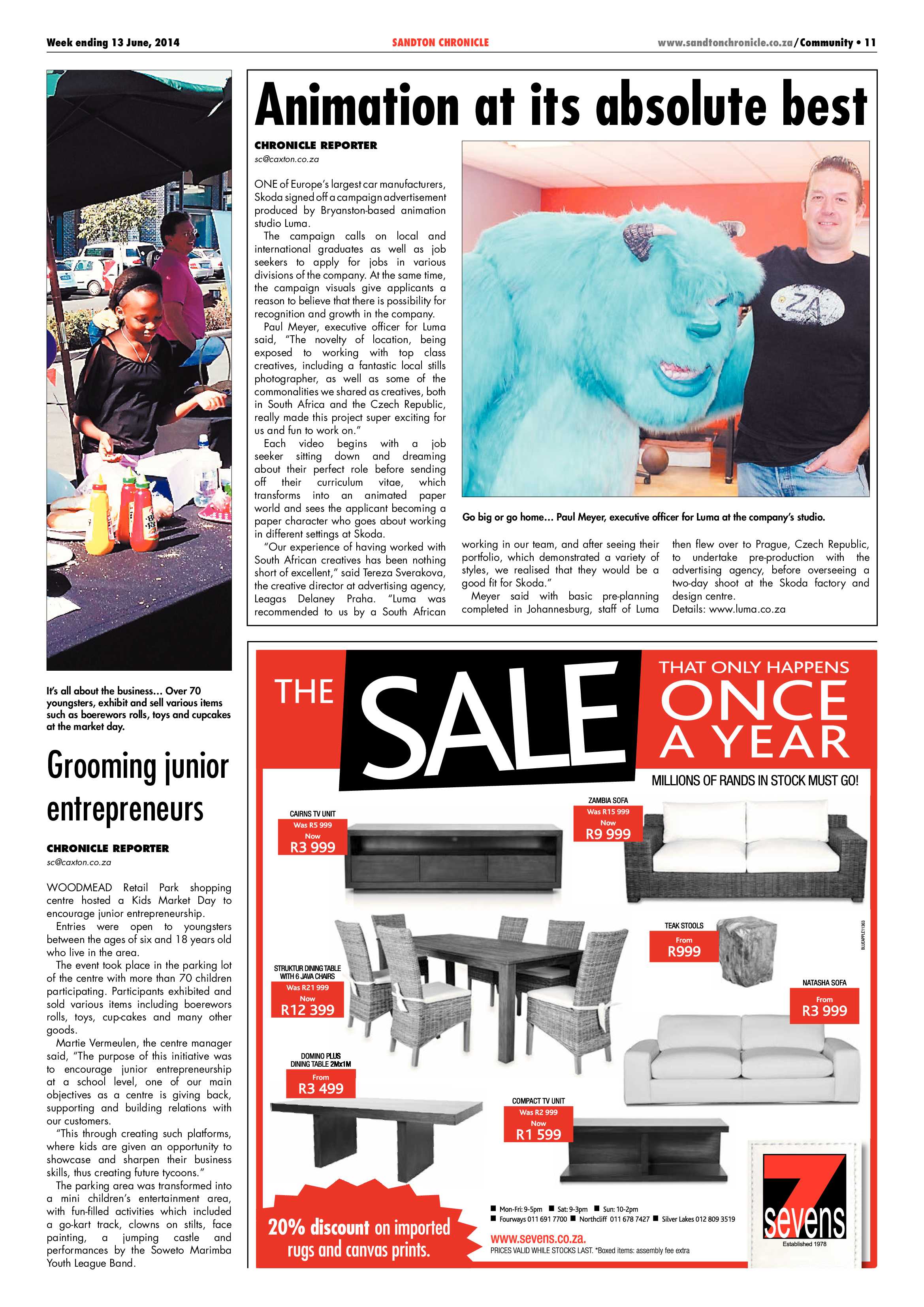 Sandton Chronicle 13 June 2014 page 11