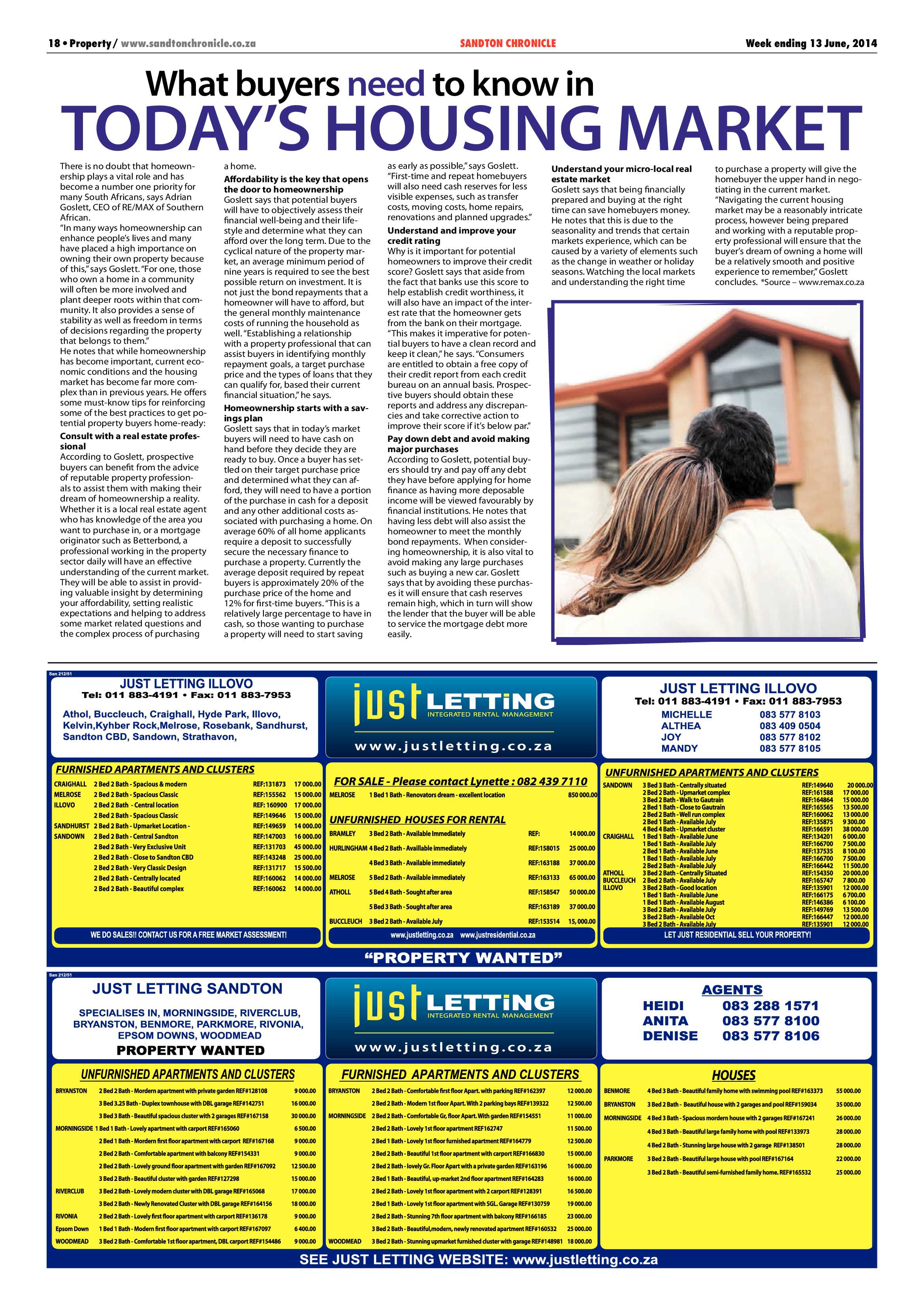 Sandton Chronicle 13 June 2014 page 26