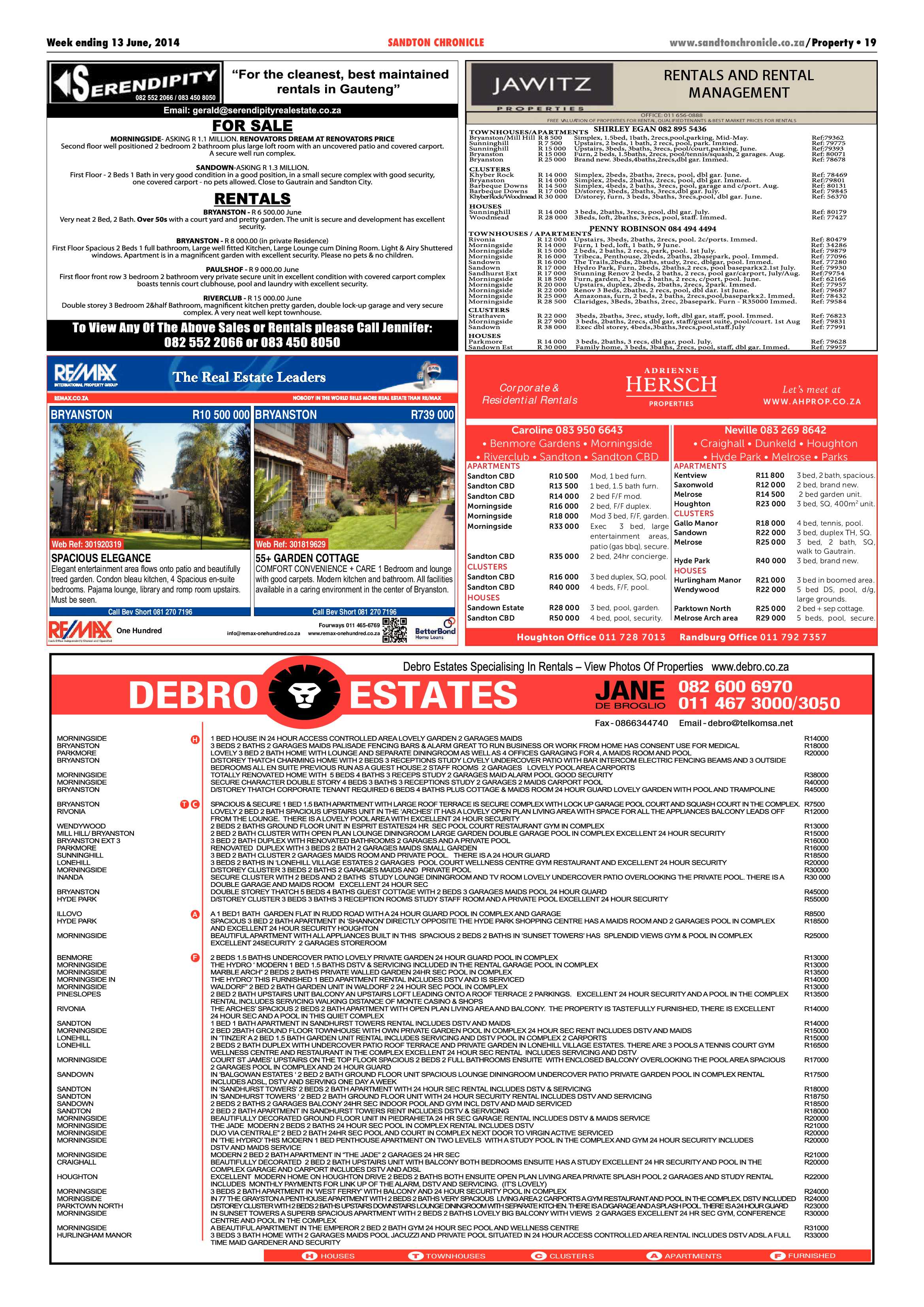 Sandton Chronicle 13 June 2014 page 27