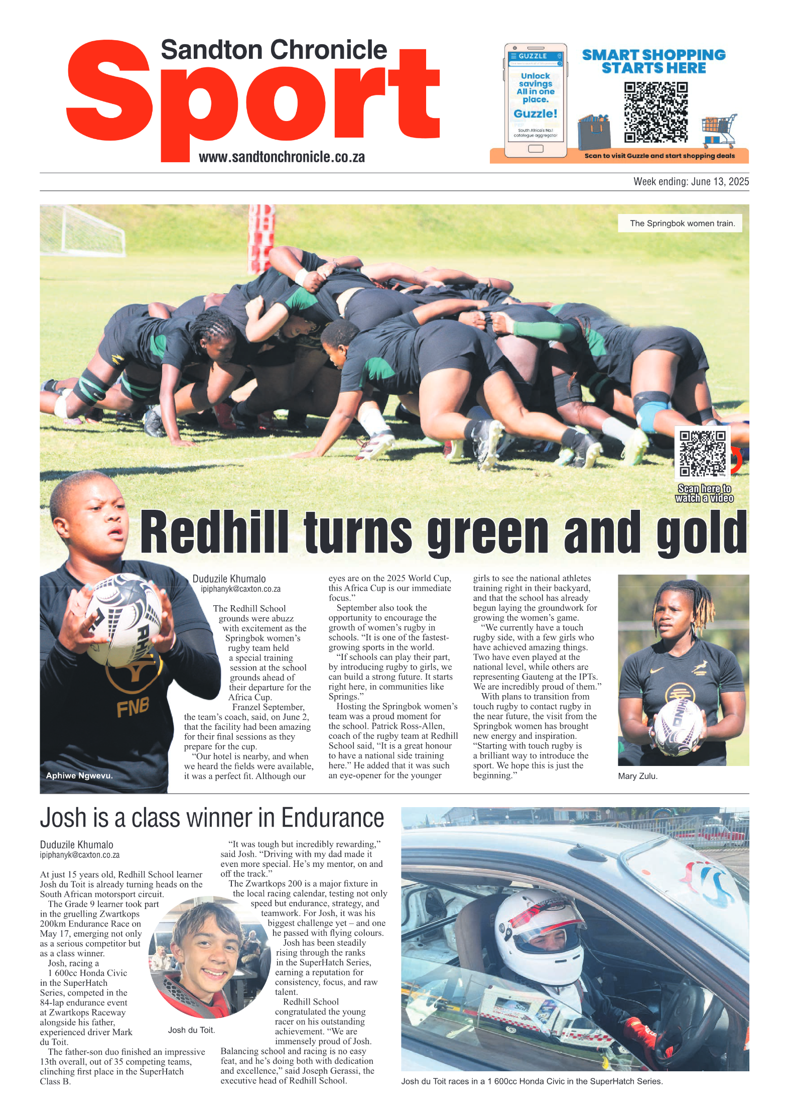 Sandton Chronicle 13 June 2025 page 8
