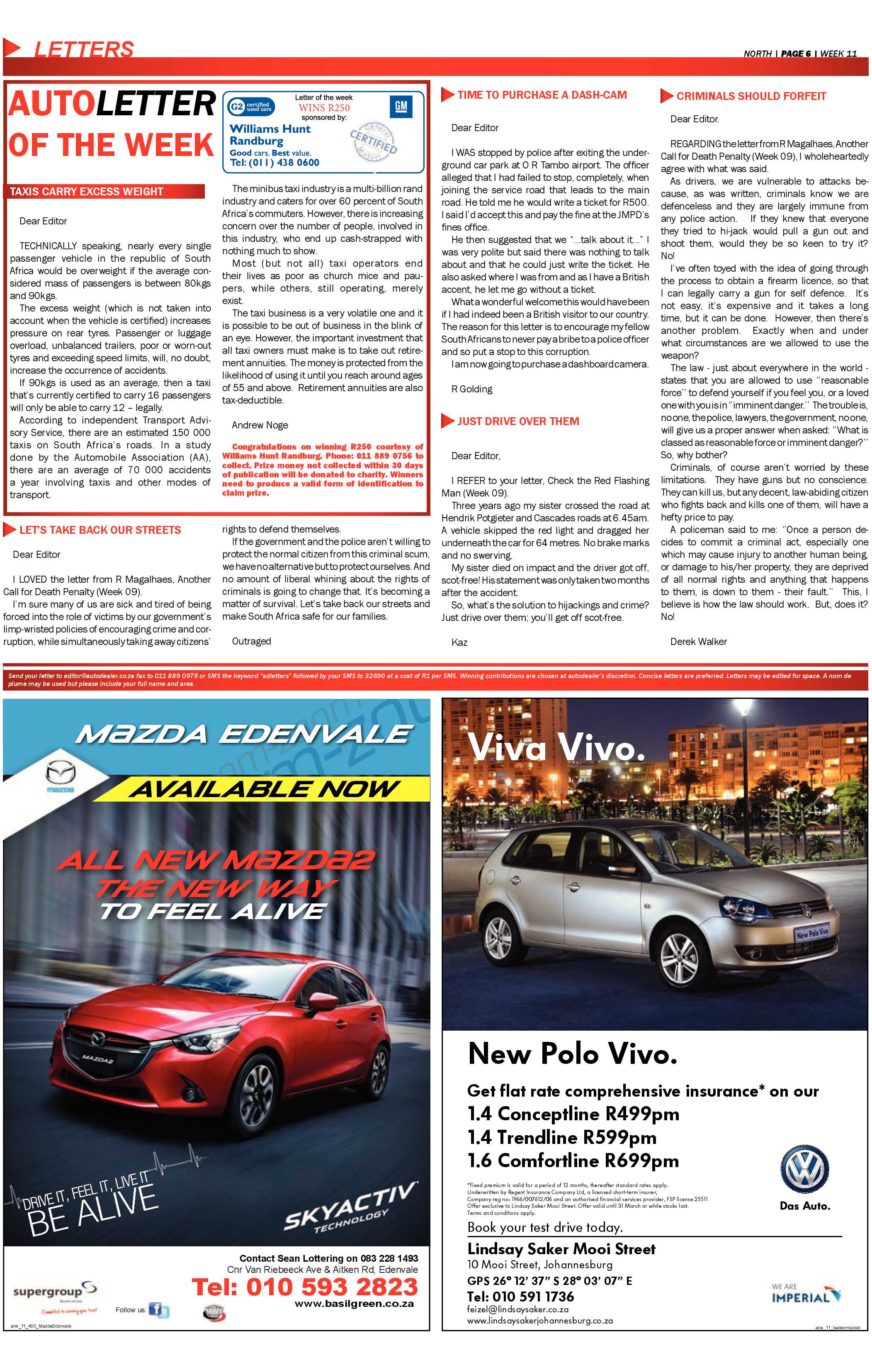 Sandton Chronicle 13 March 2015 page 22