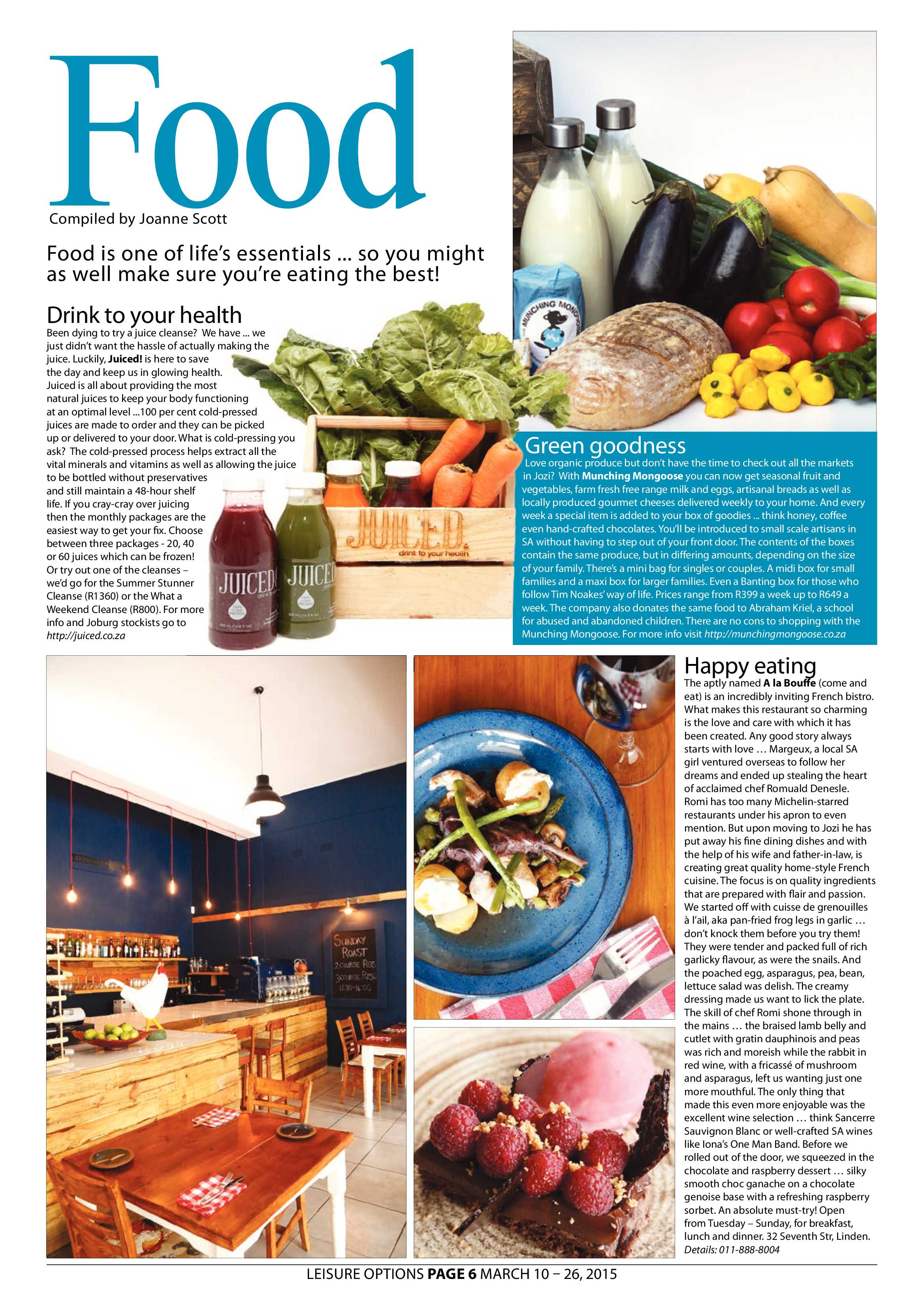 Sandton Chronicle 13 March 2015 page 26