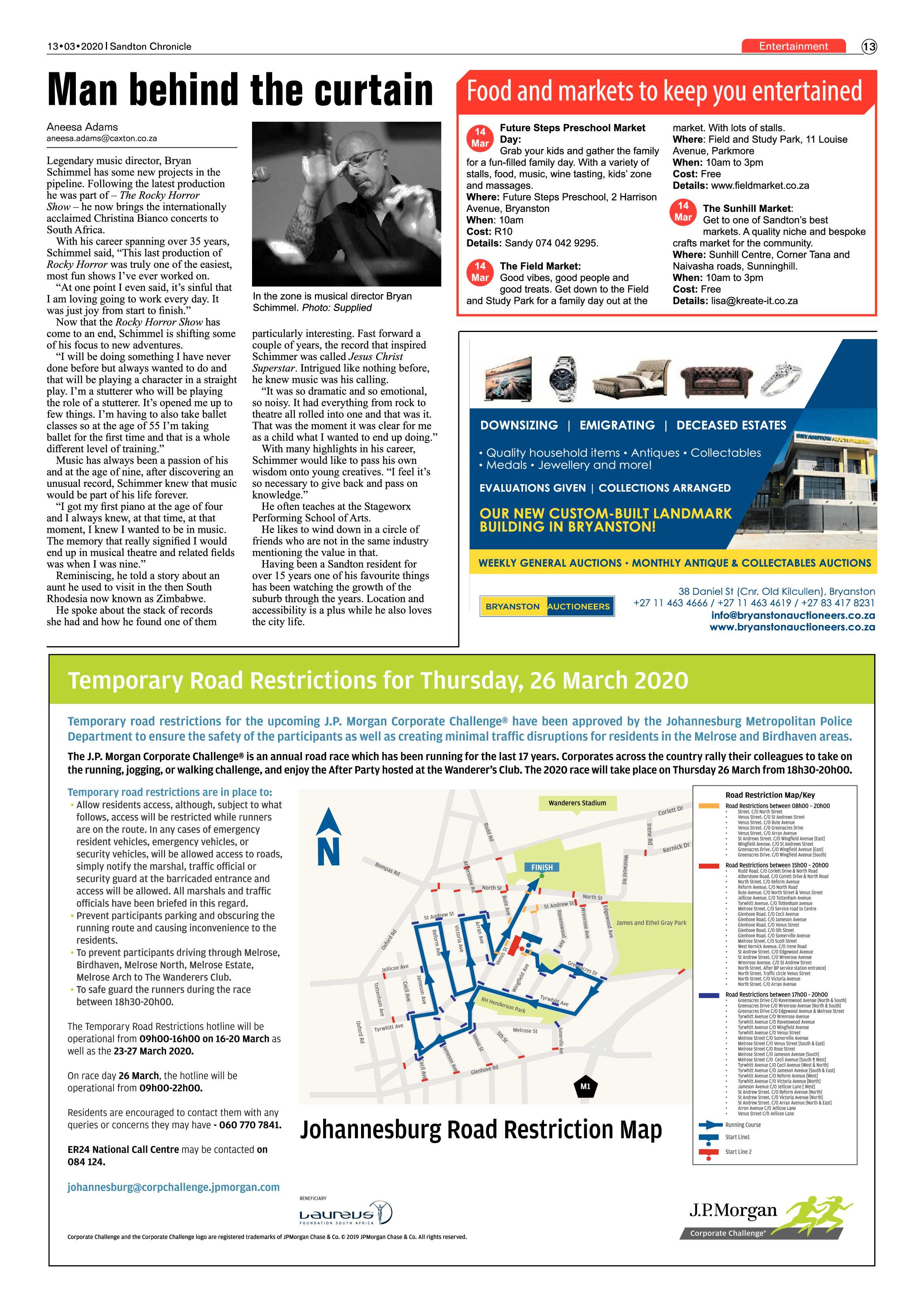 Sandton Chronicle 13 March 2020 page 13