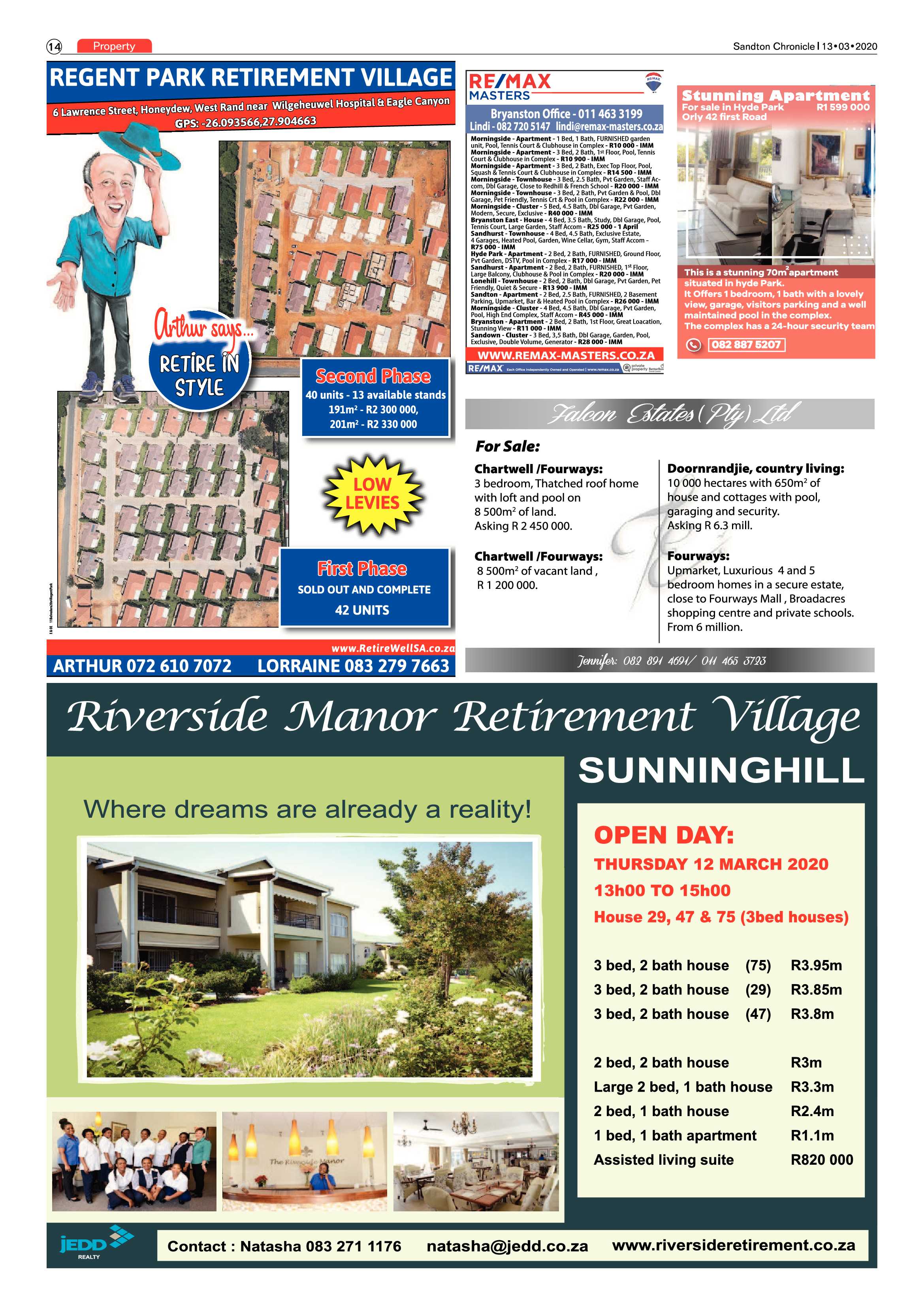 Sandton Chronicle 13 March 2020 page 14