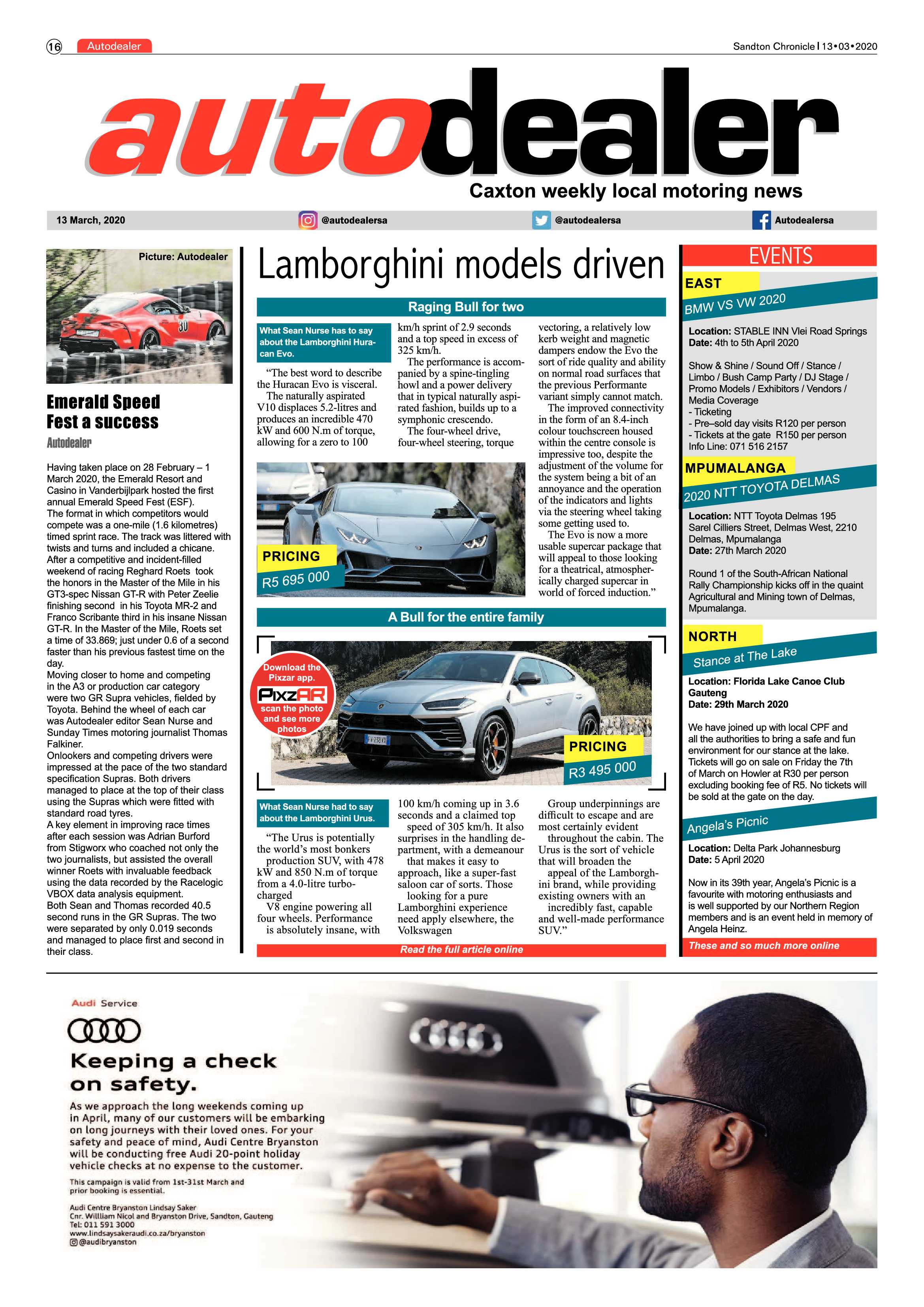 Sandton Chronicle 13 March 2020 page 16