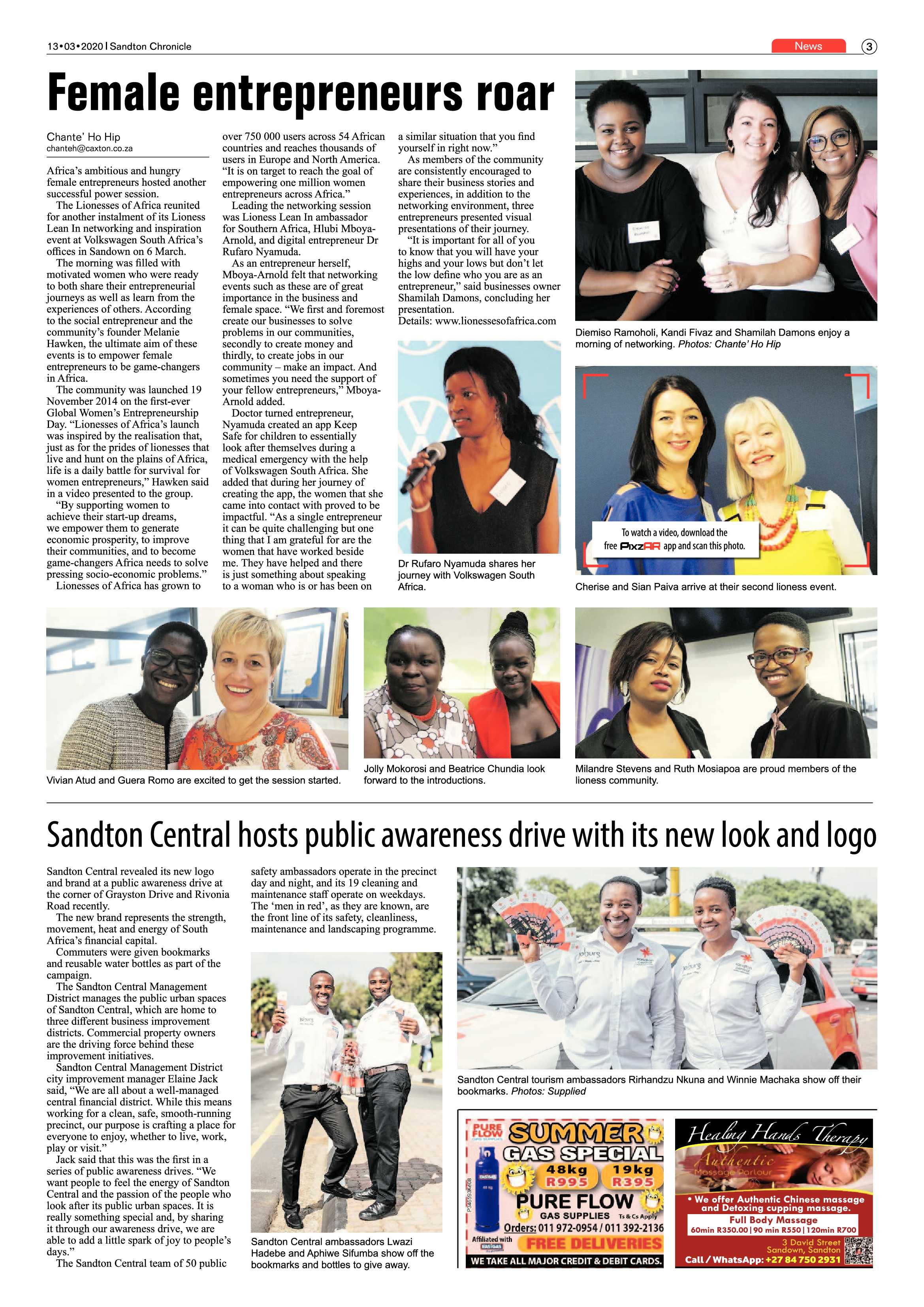 Sandton Chronicle 13 March 2020 page 3