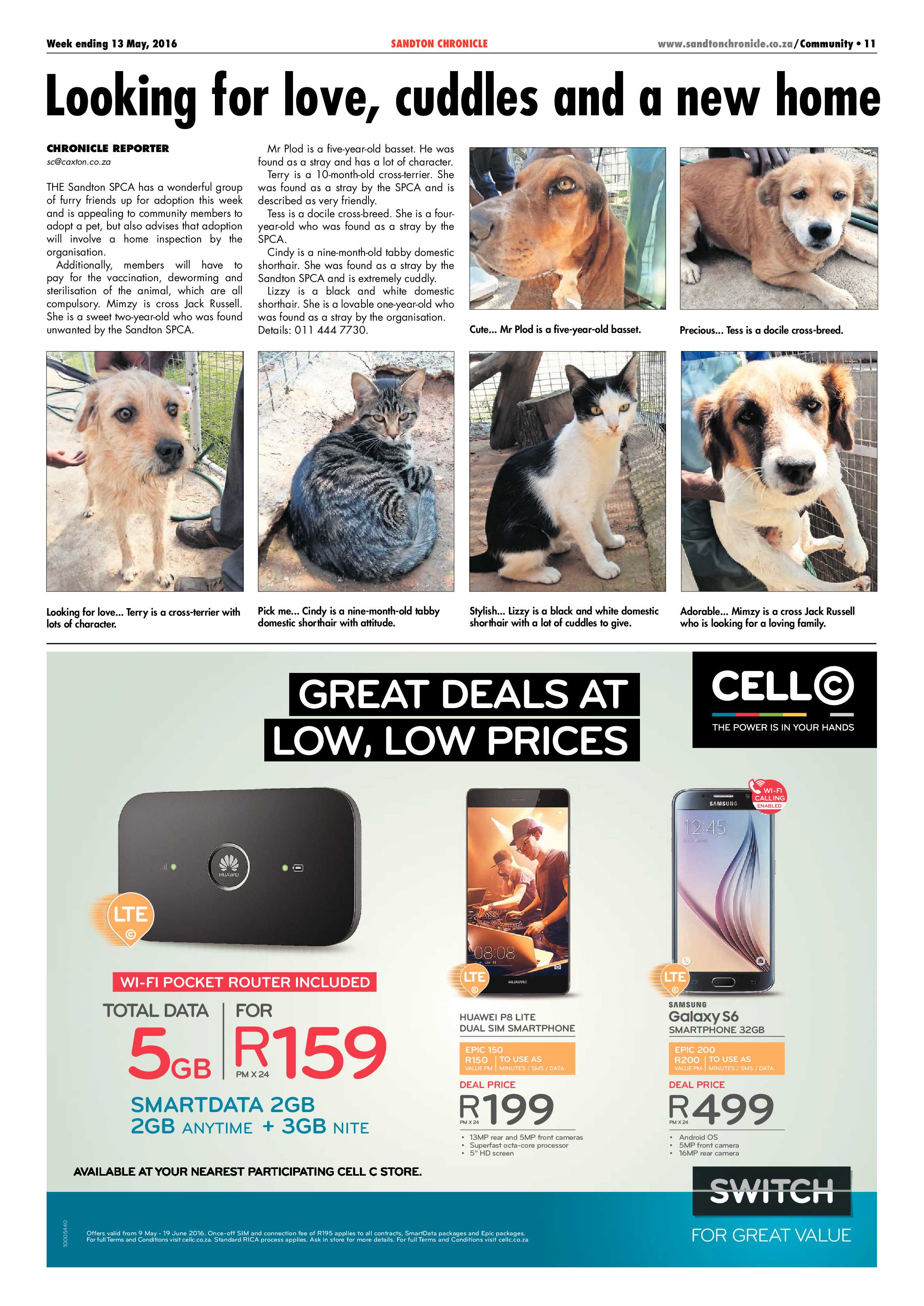Sandton Chronicle 13 May 2016 page 11