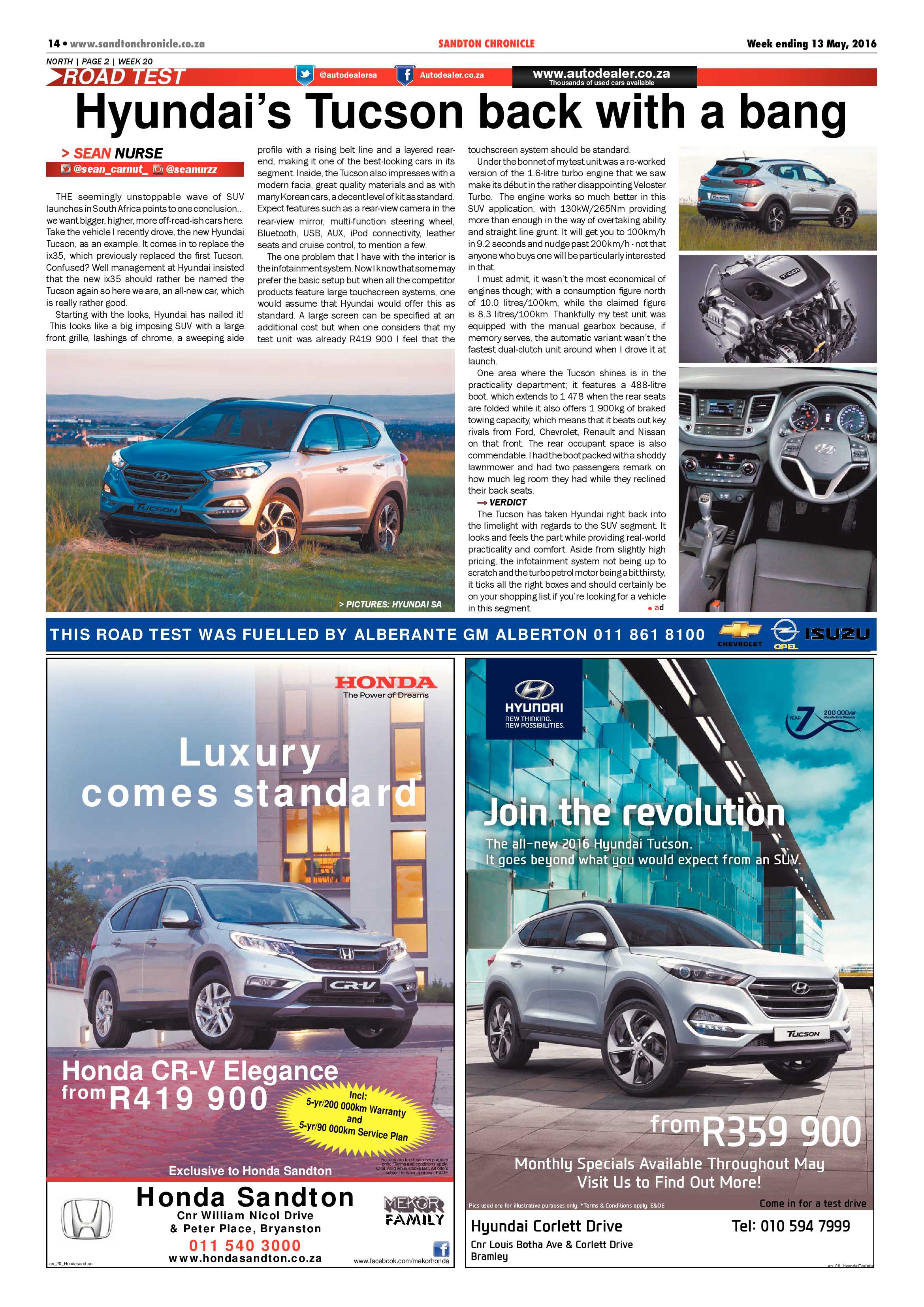Sandton Chronicle 13 May 2016 page 14