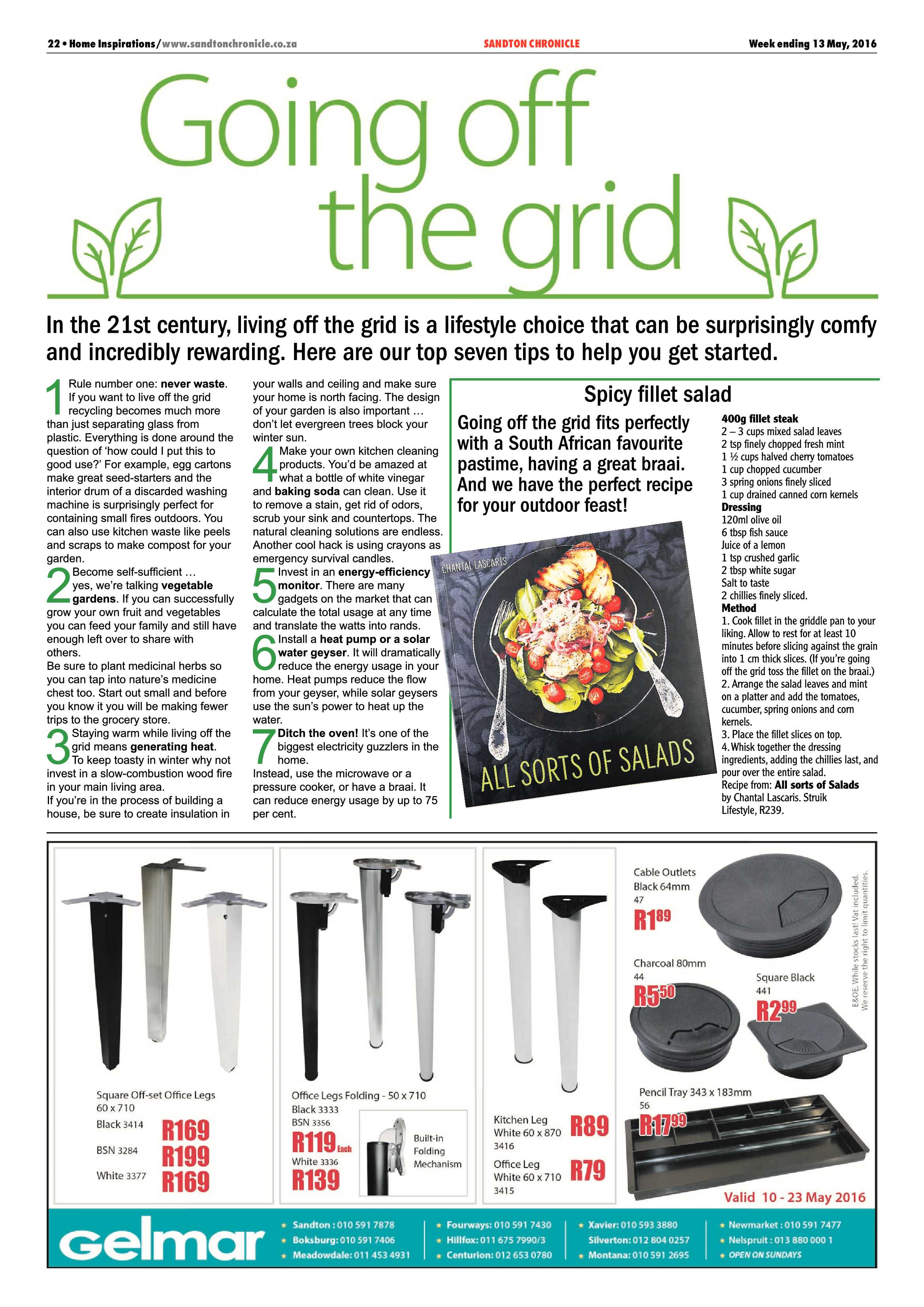 Sandton Chronicle 13 May 2016 page 22