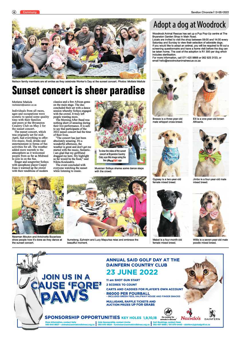 Sandton Chronicle 13 May 2022 page 6