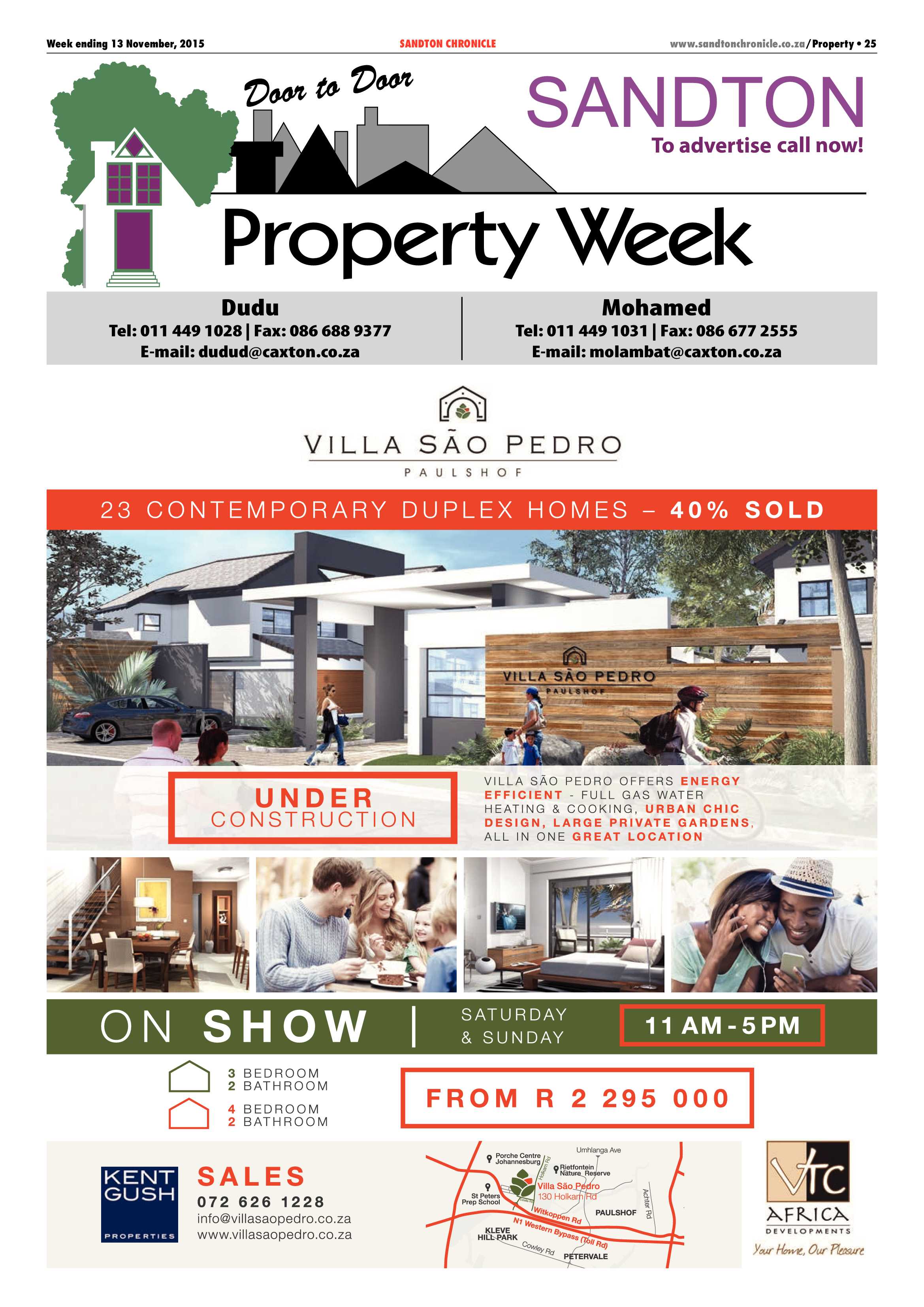 Sandton Chronicle 13 November 2015 page 25
