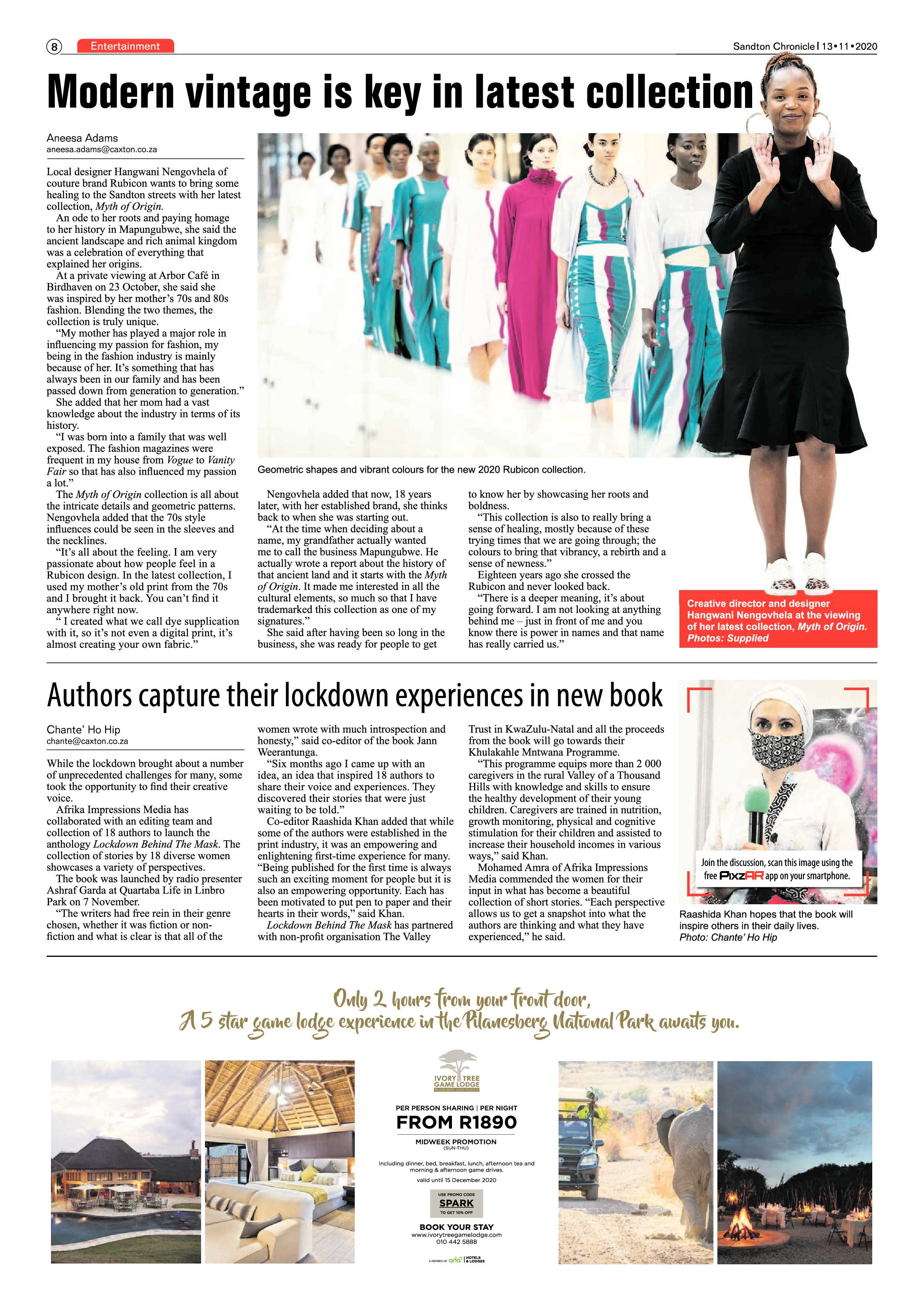 Sandton Chronicle 13 November 2020 page 8