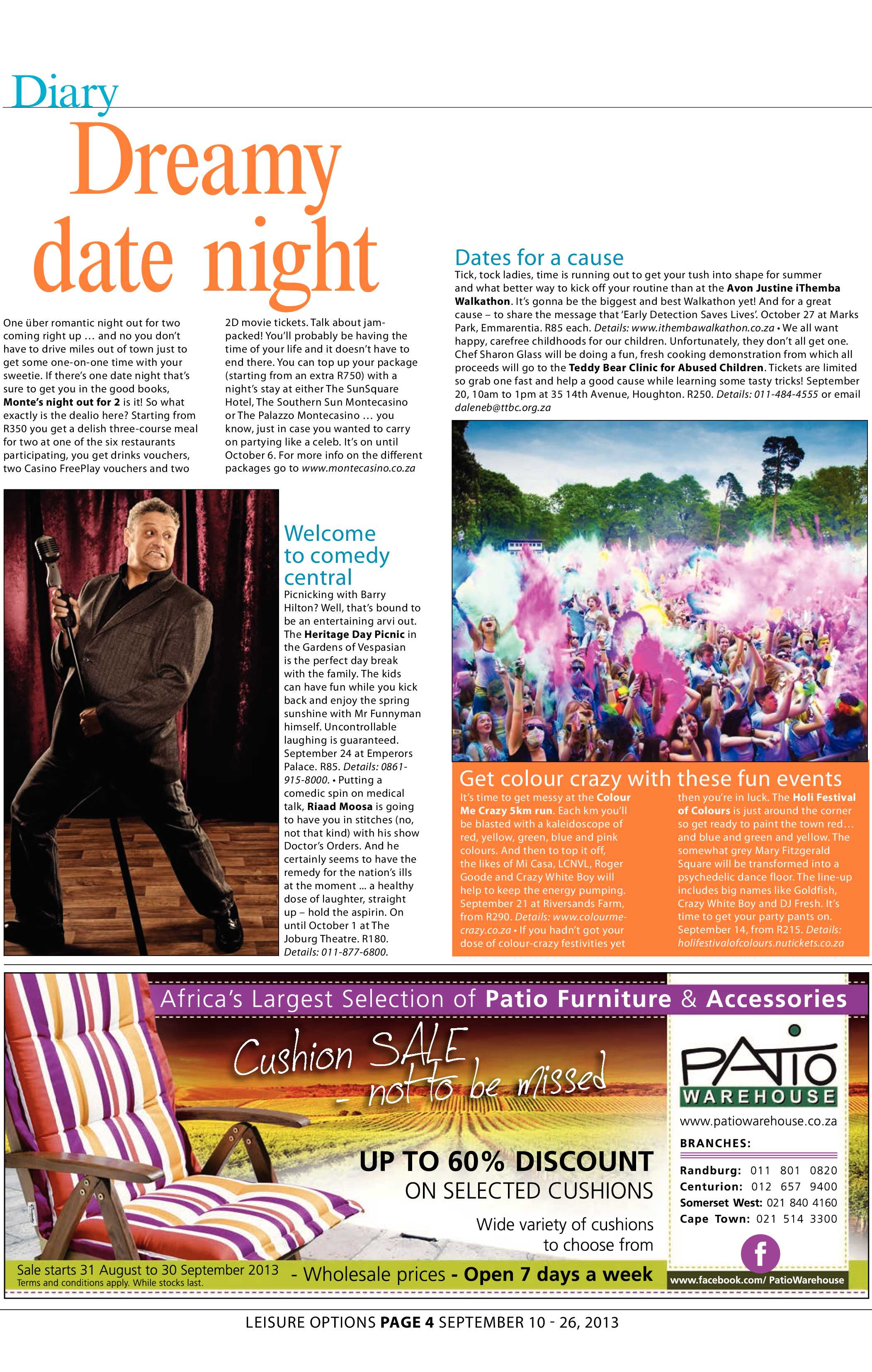Sandton Chronicle 13 September 2013 page 18