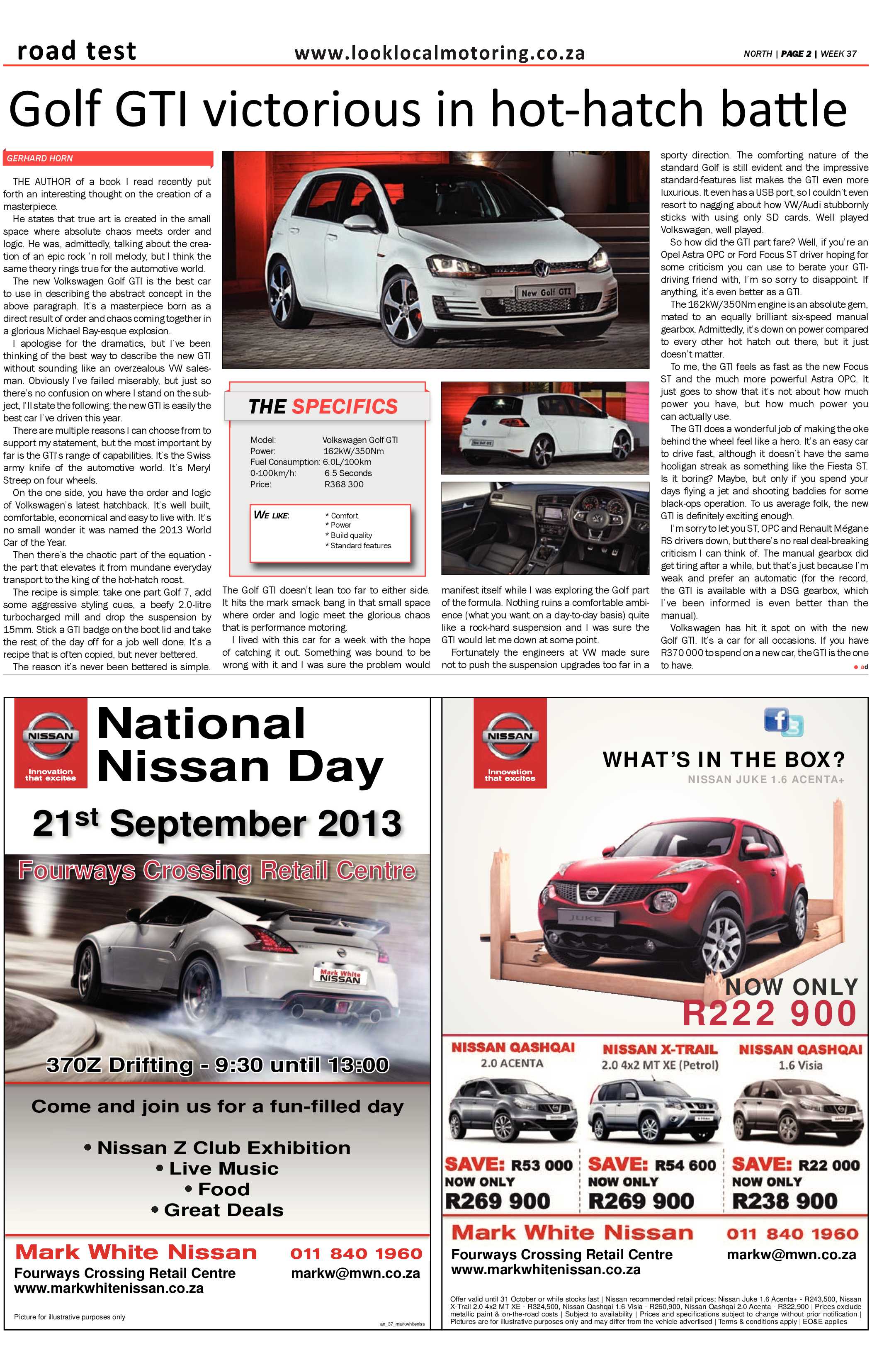 Sandton Chronicle 13 September 2013 page 22