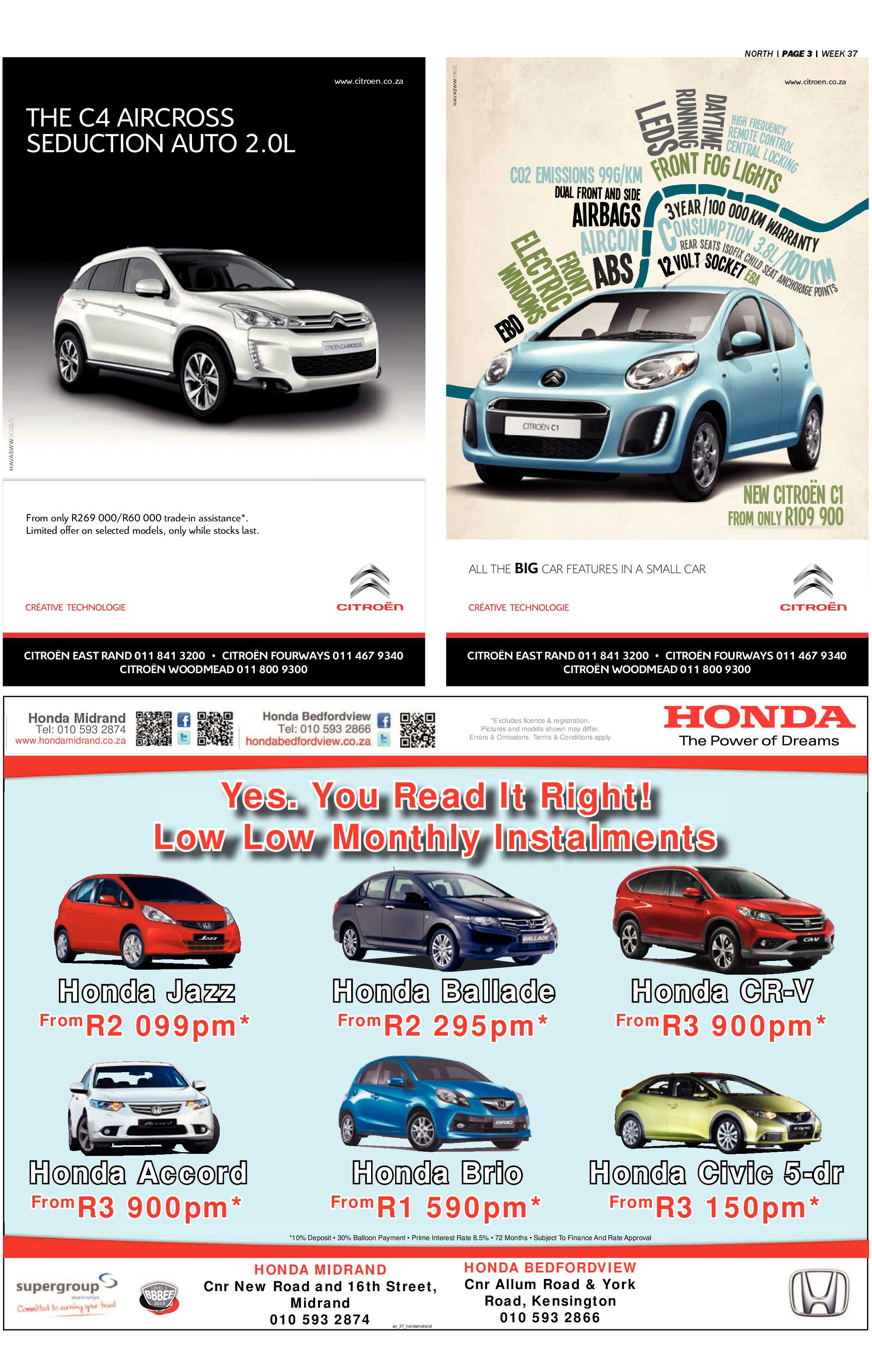 Sandton Chronicle 13 September 2013 page 23