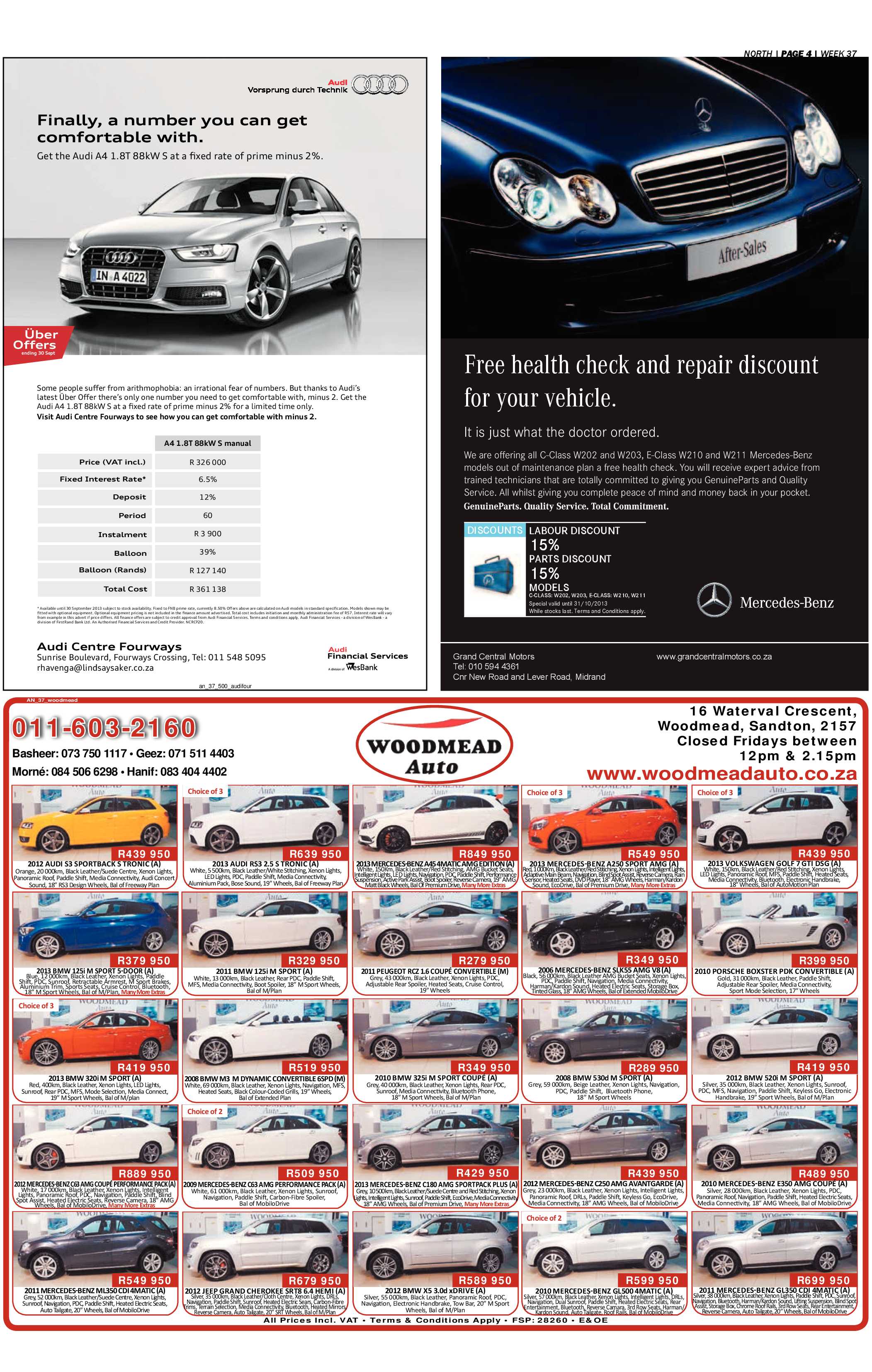 Sandton Chronicle 13 September 2013 page 24