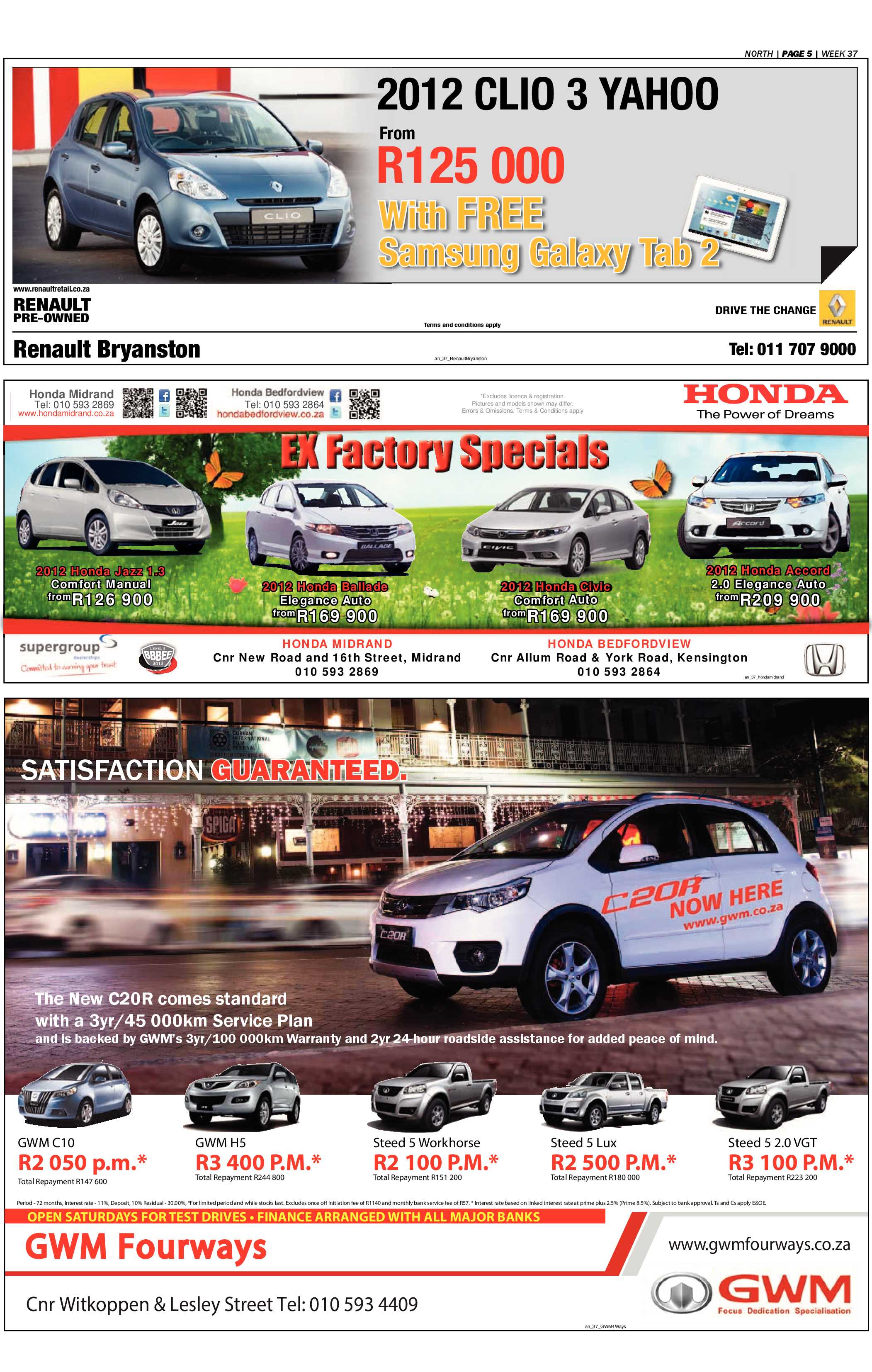 Sandton Chronicle 13 September 2013 page 25