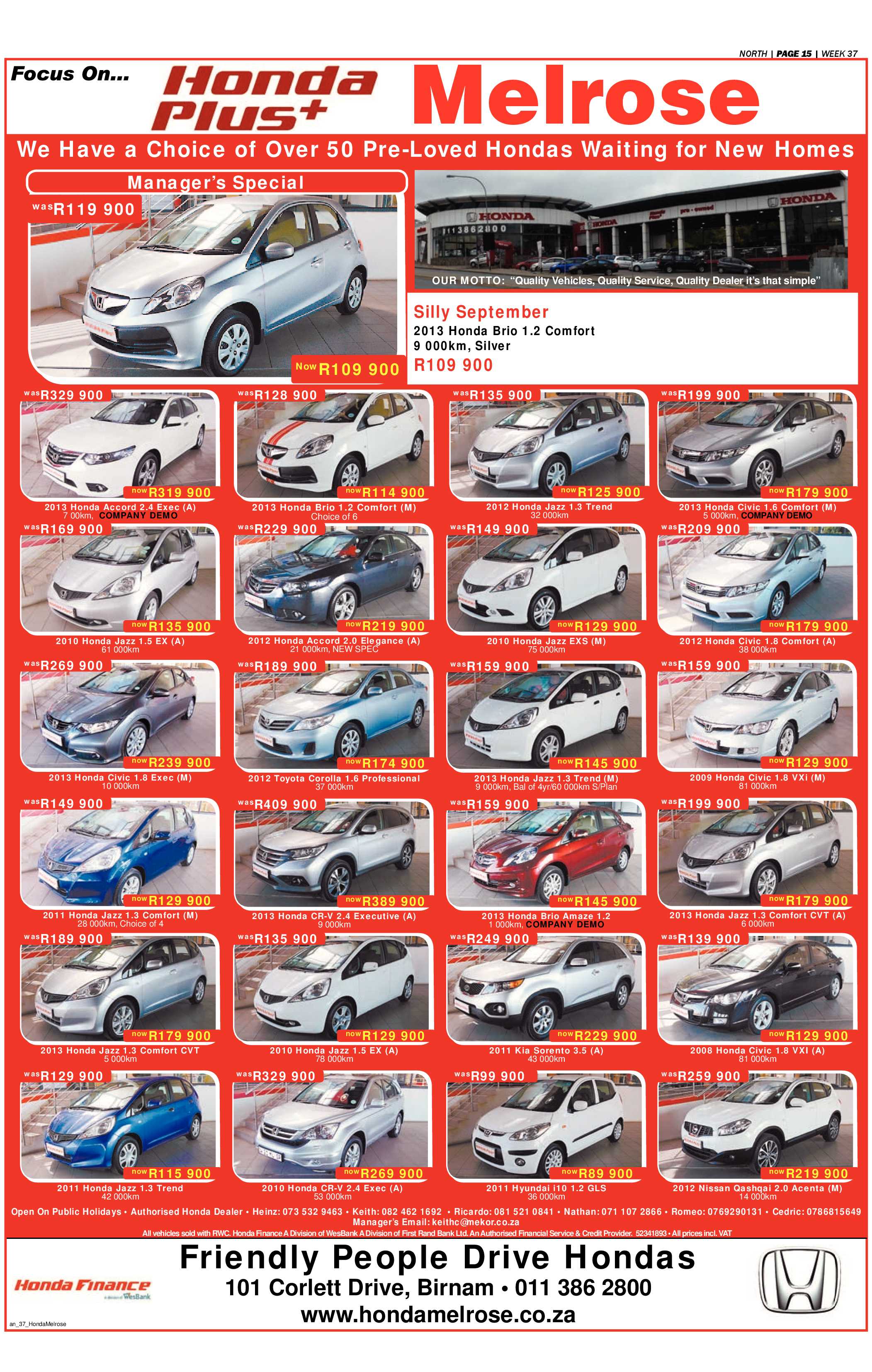 Sandton Chronicle 13 September 2013 page 35