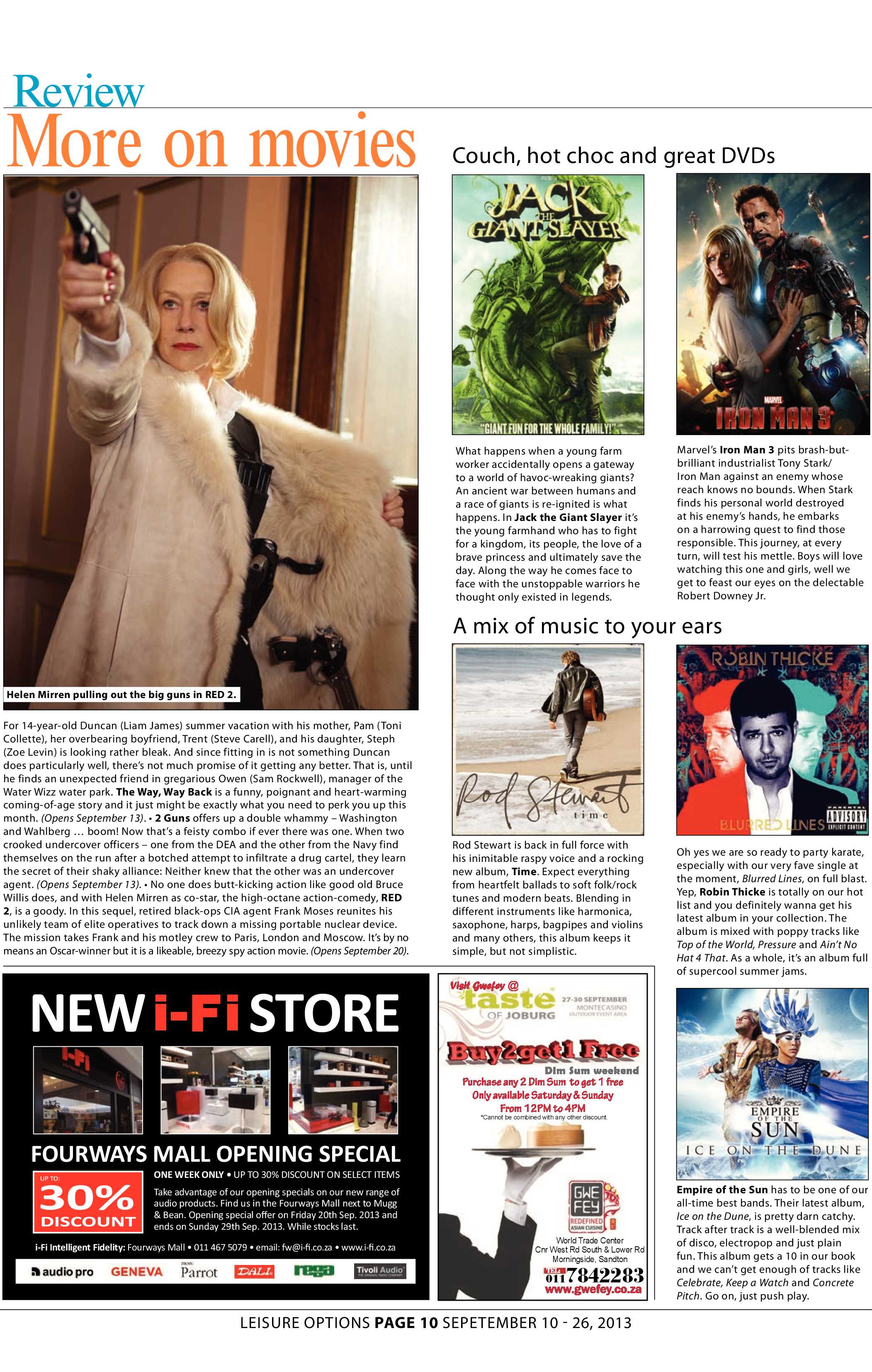 Sandton Chronicle 13 September 2013 page 40