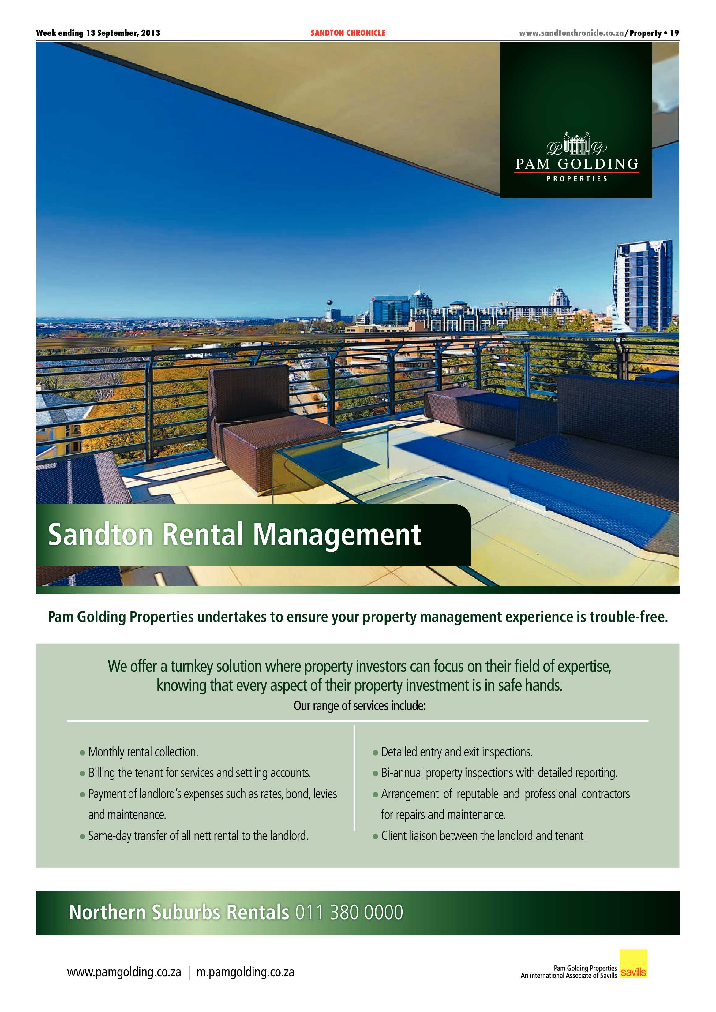 Sandton Chronicle 13 September 2013 page 47