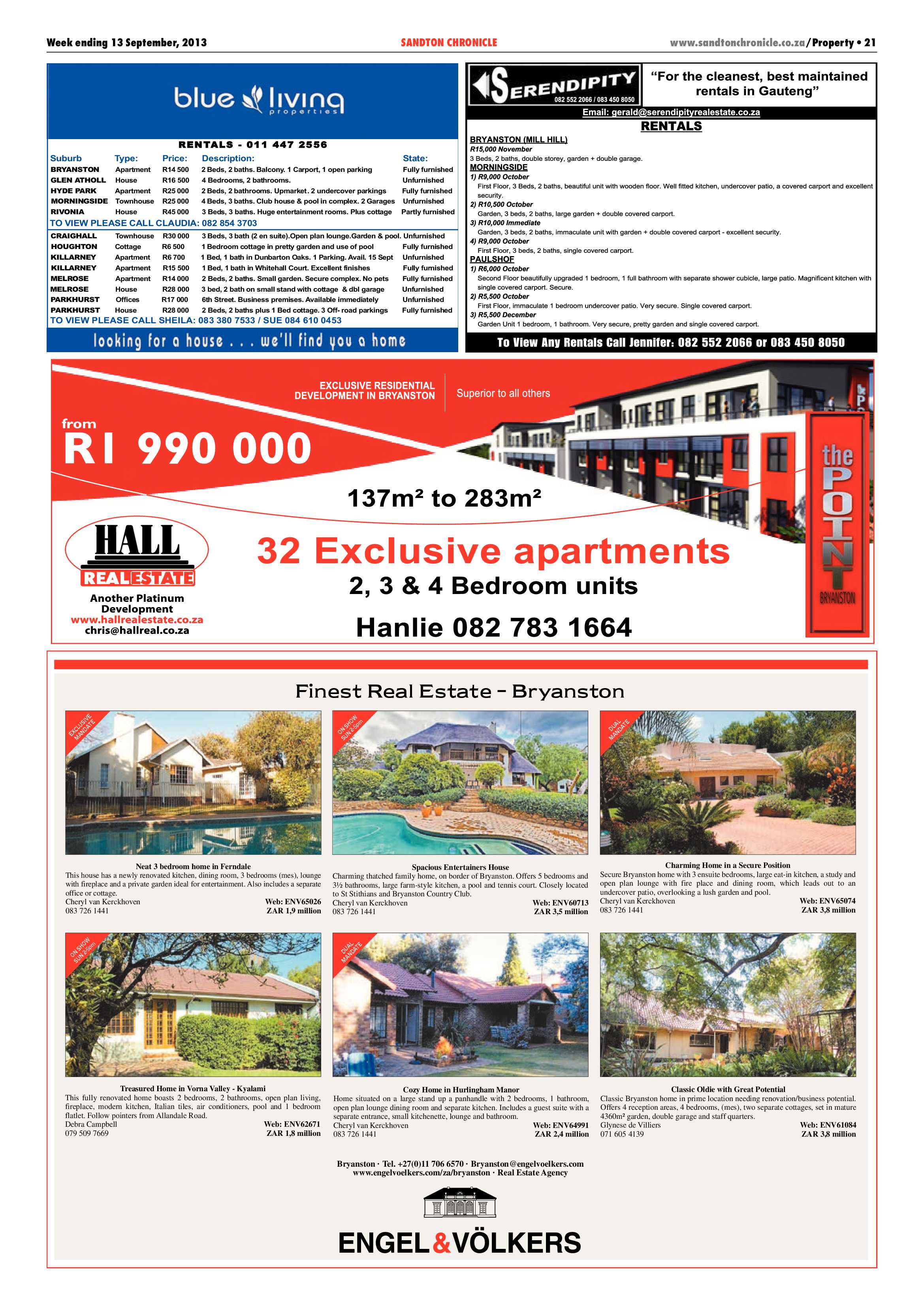 Sandton Chronicle 13 September 2013 page 49
