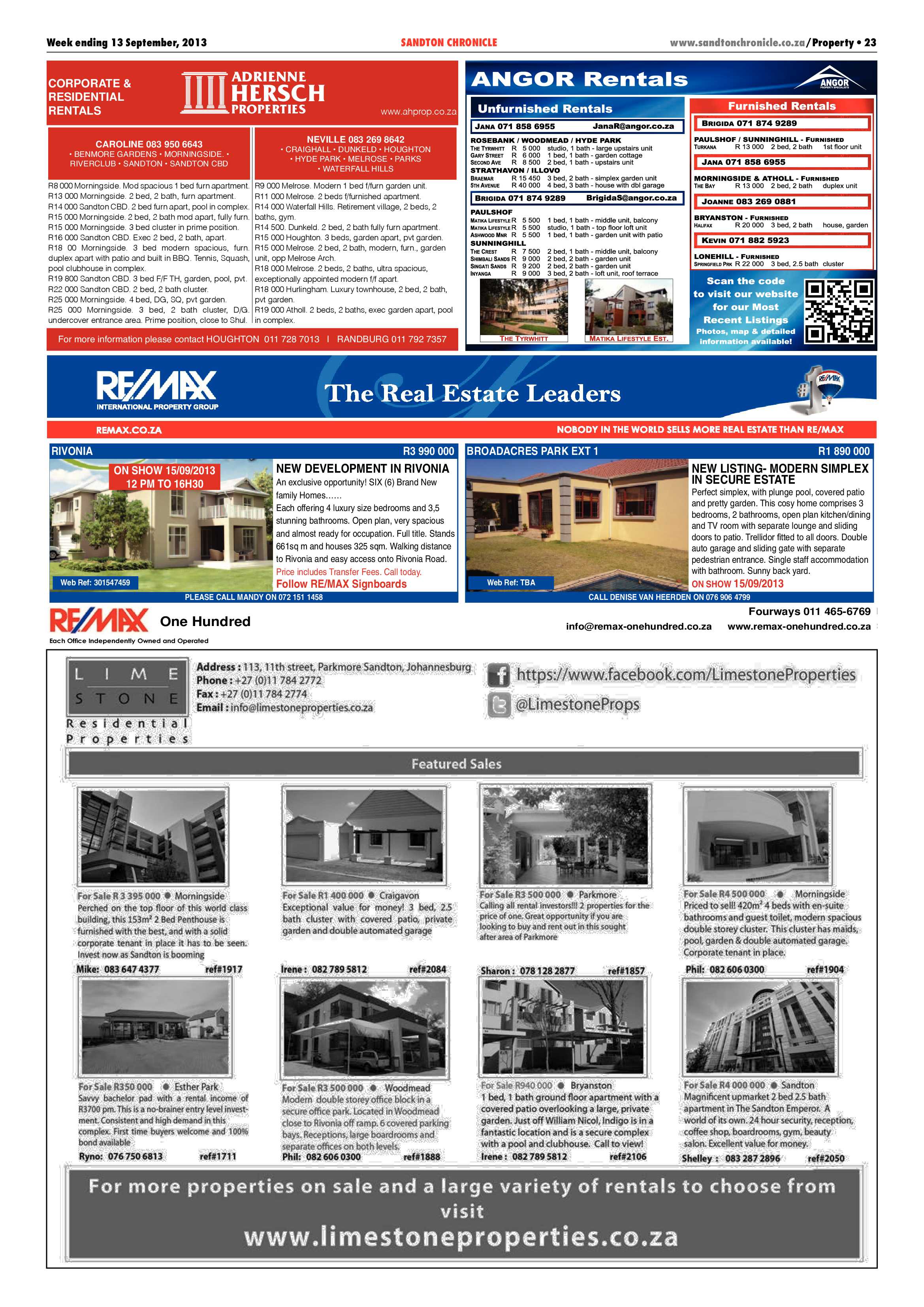 Sandton Chronicle 13 September 2013 page 51