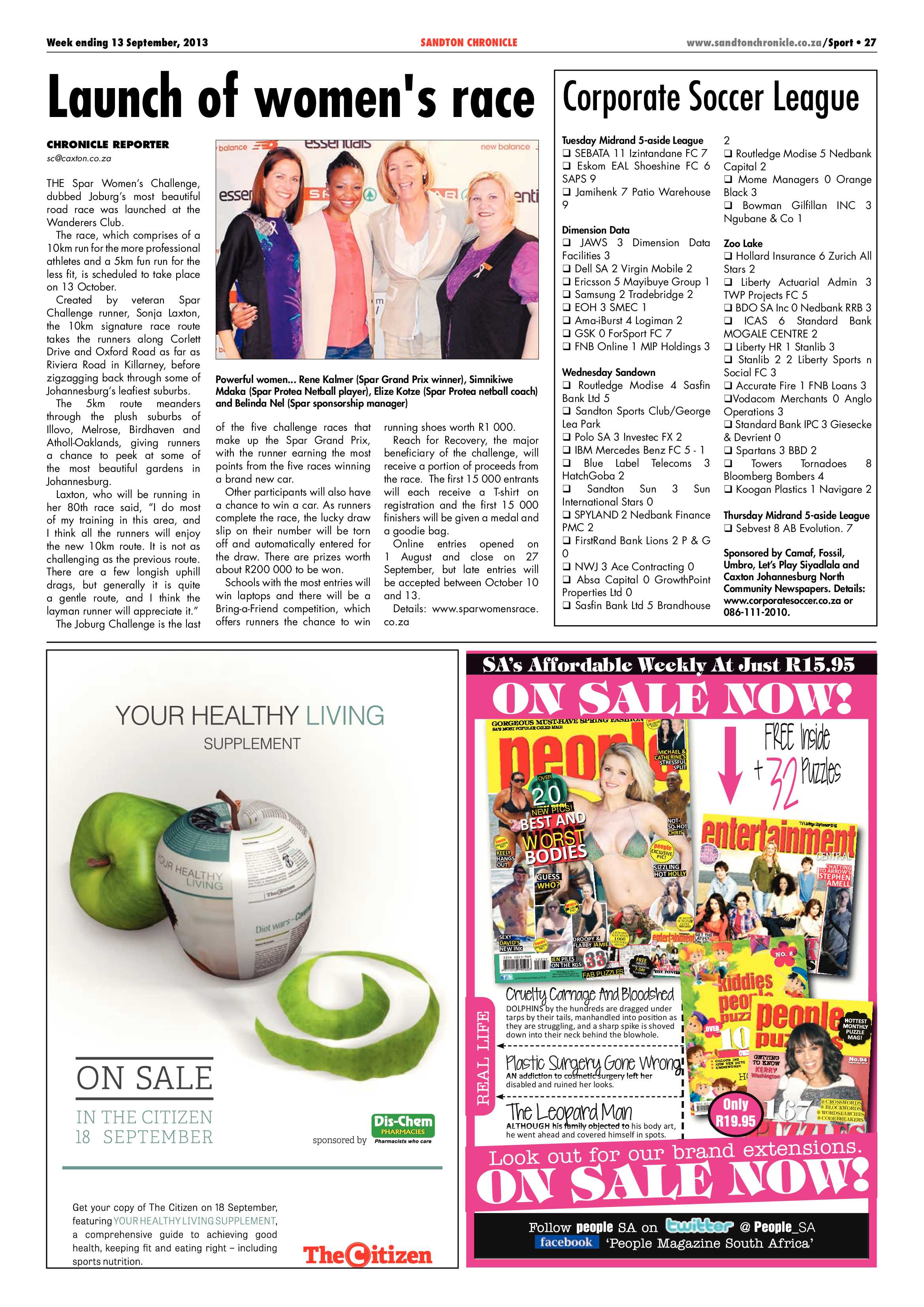 Sandton Chronicle 13 September 2013 page 55