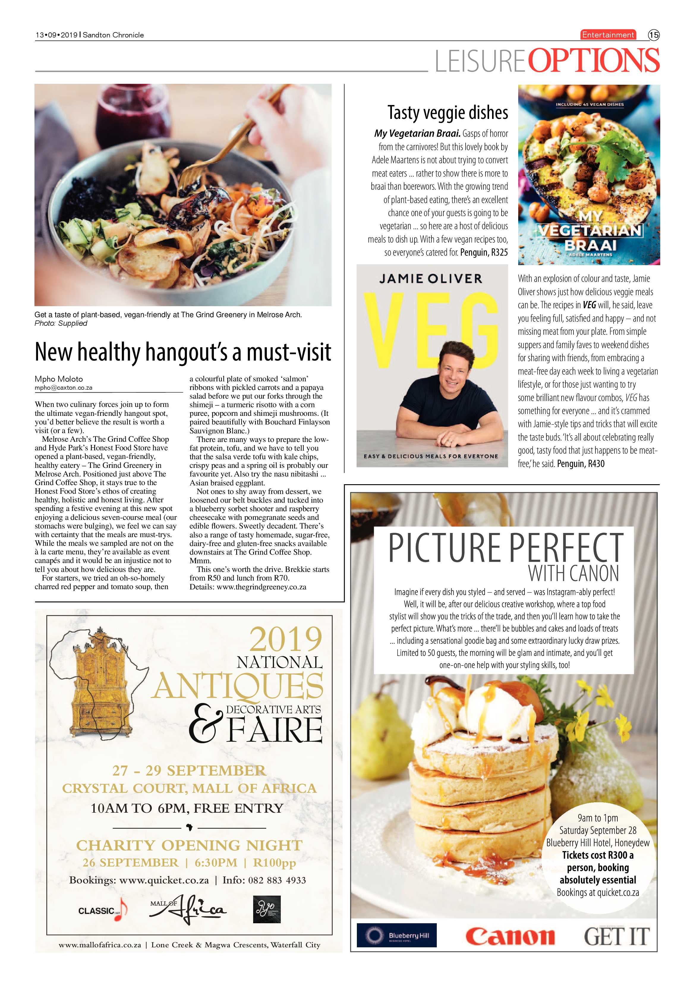 Sandton Chronicle 13 September, 2019 page 15
