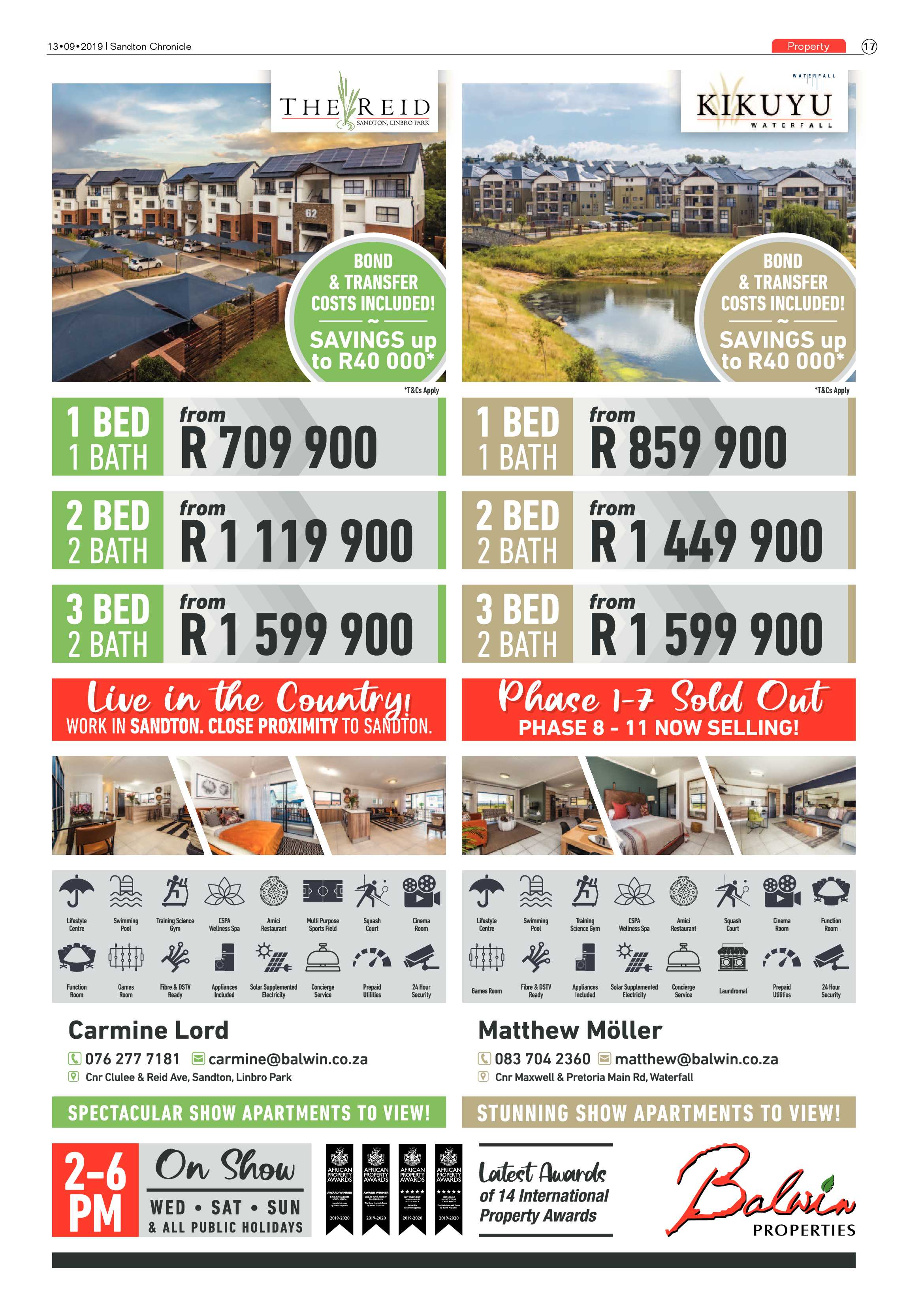 Sandton Chronicle 13 September, 2019 page 17