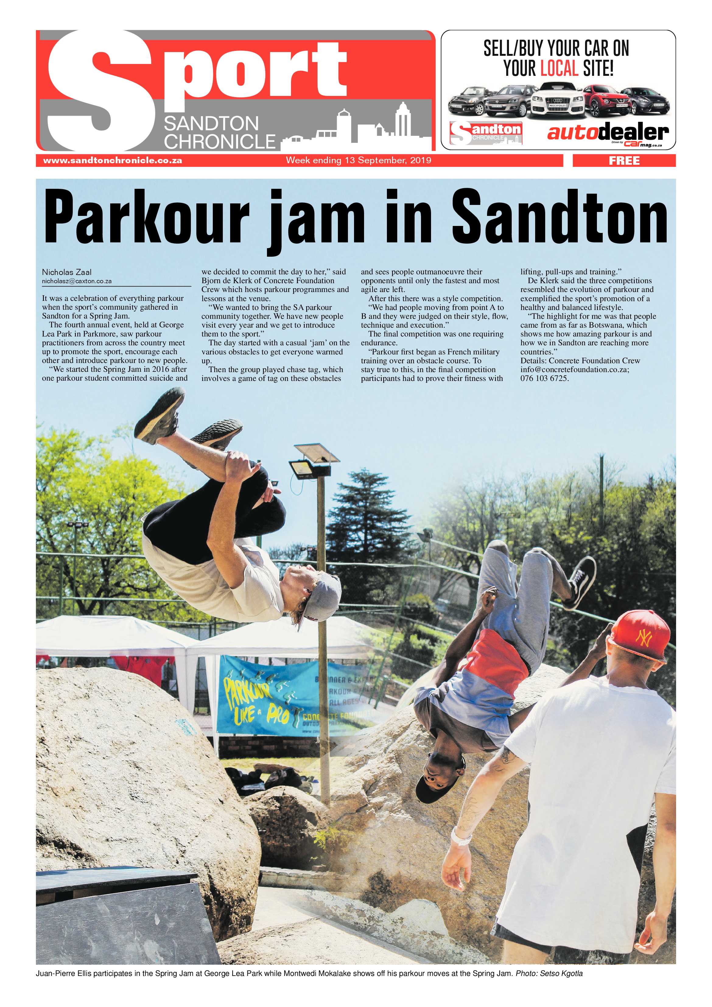 Sandton Chronicle 13 September, 2019 page 24