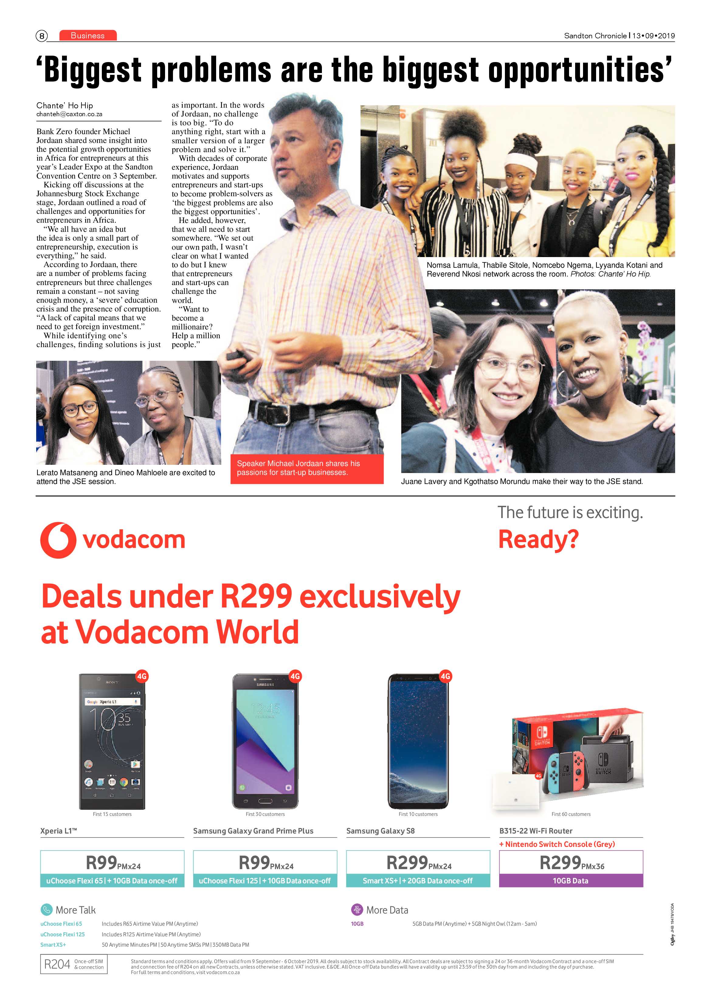 Sandton Chronicle 13 September, 2019 page 8