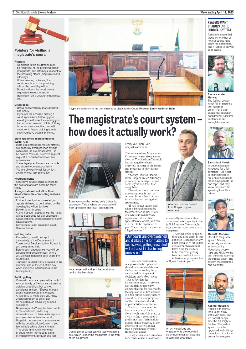 Sandton Chronicle 14 April 2023 page 2