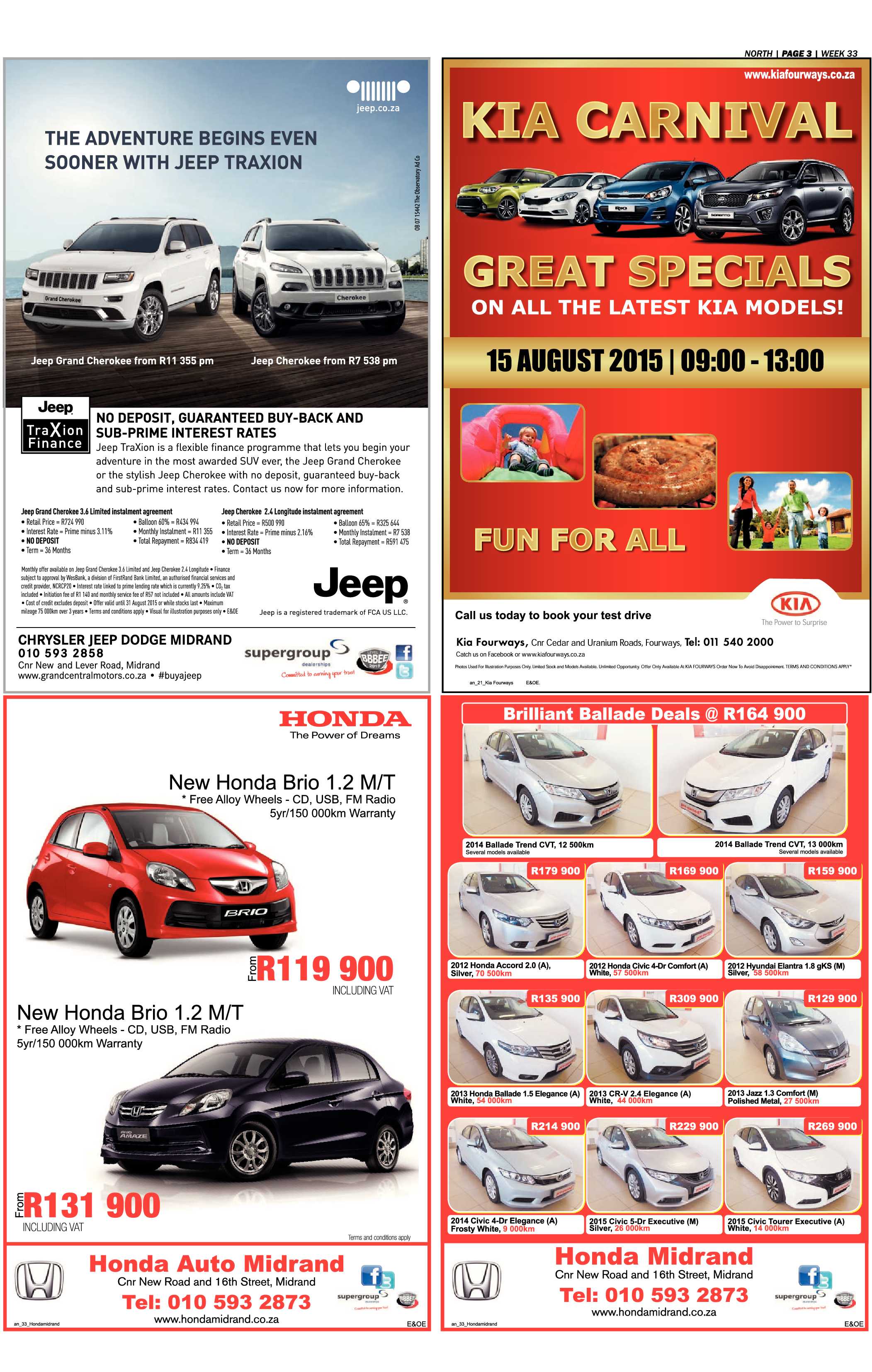 Sandton Chronicle 14 August 2015 page 13
