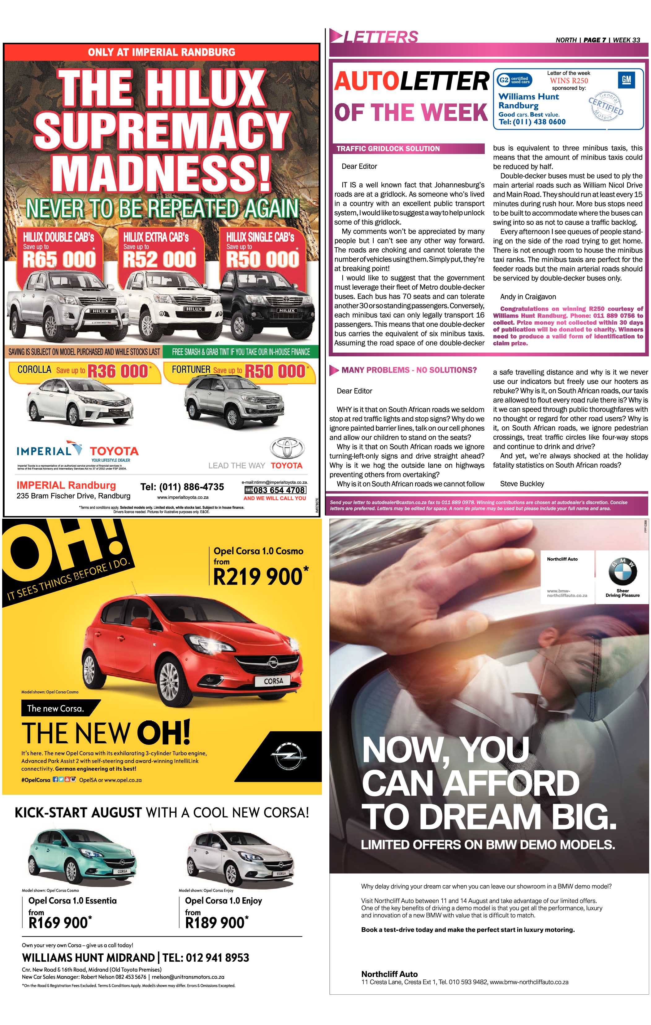 Sandton Chronicle 14 August 2015 page 17