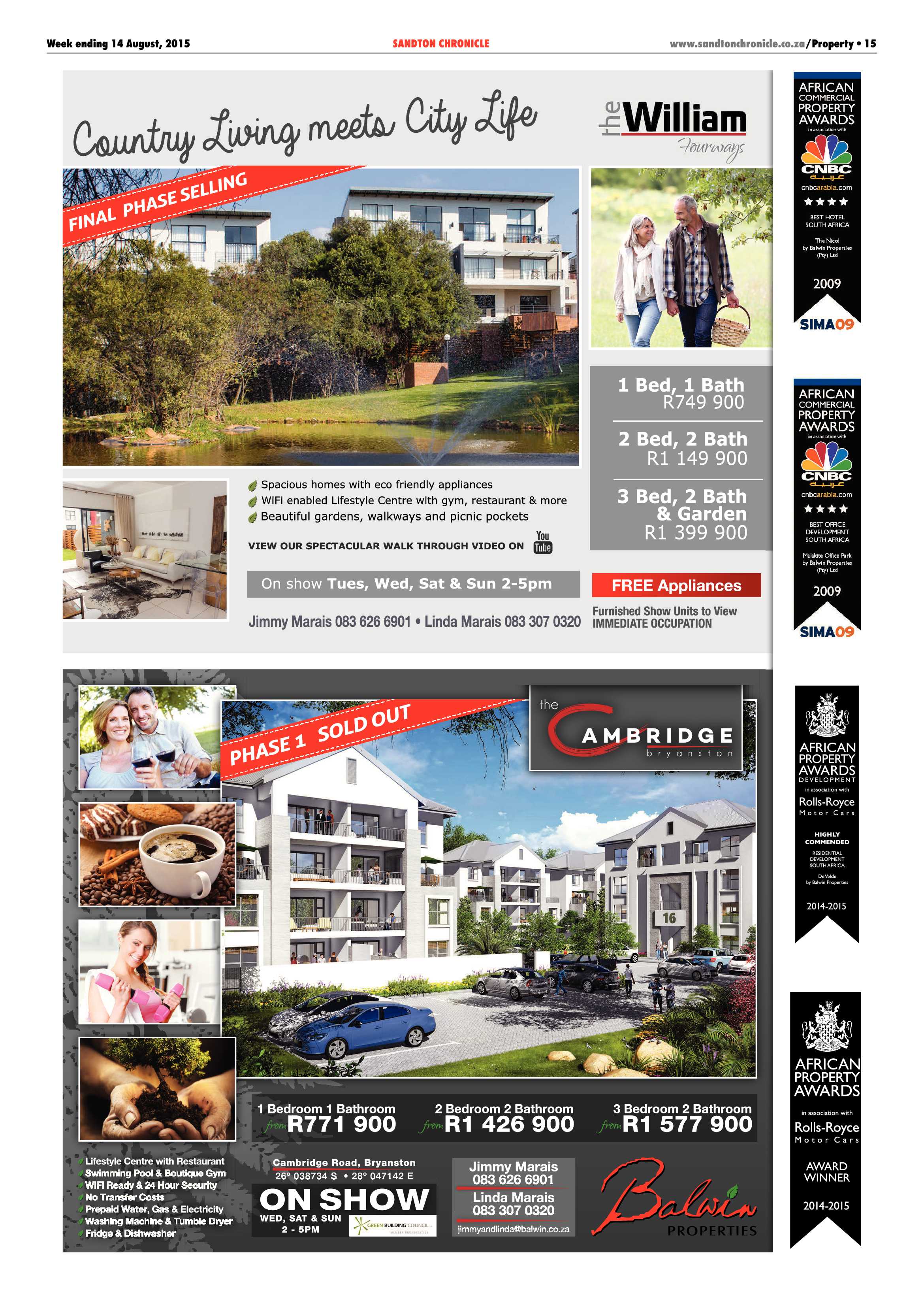Sandton Chronicle 14 August 2015 page 23