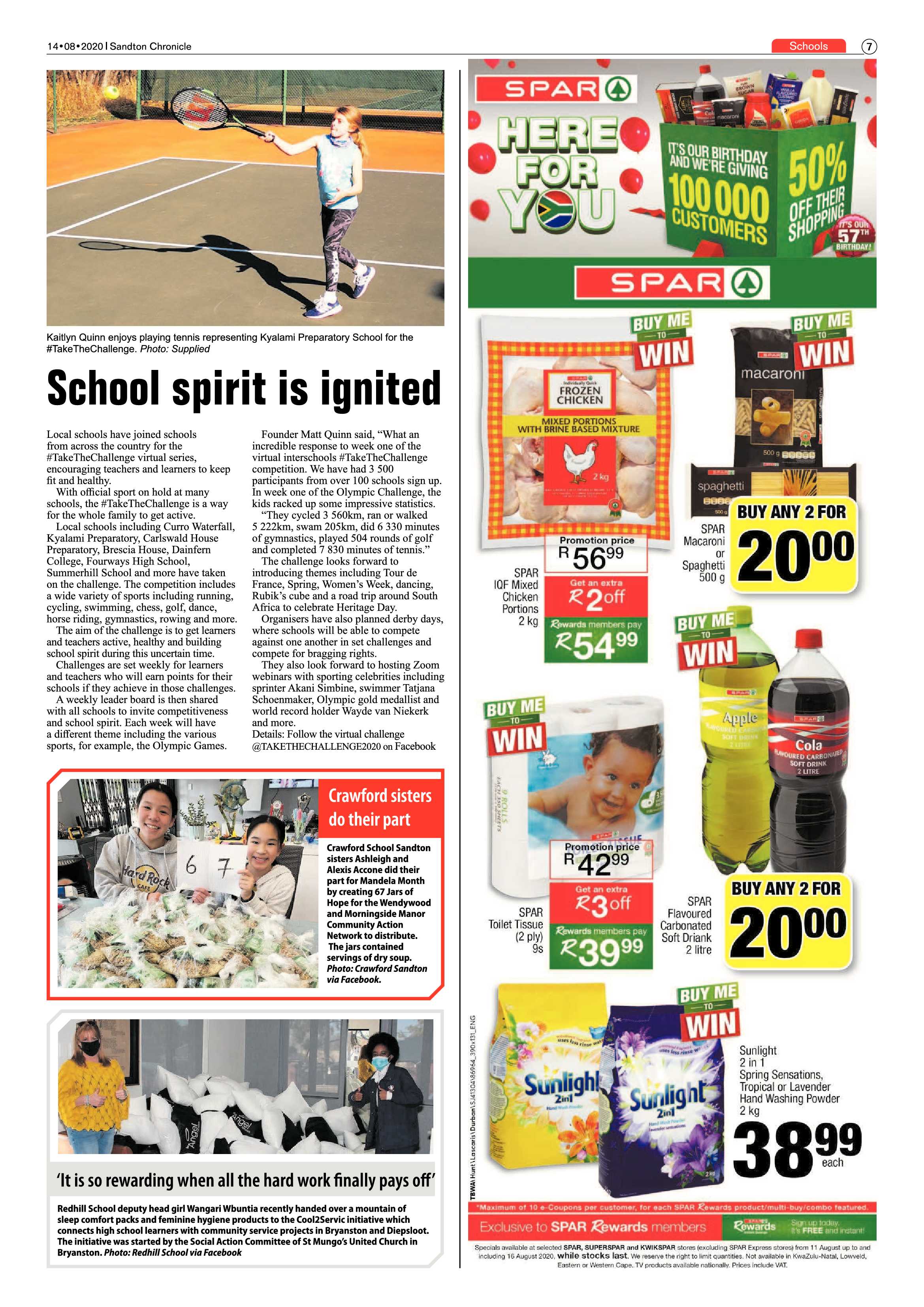 Sandton Chronicle 14 August 2020 page 7