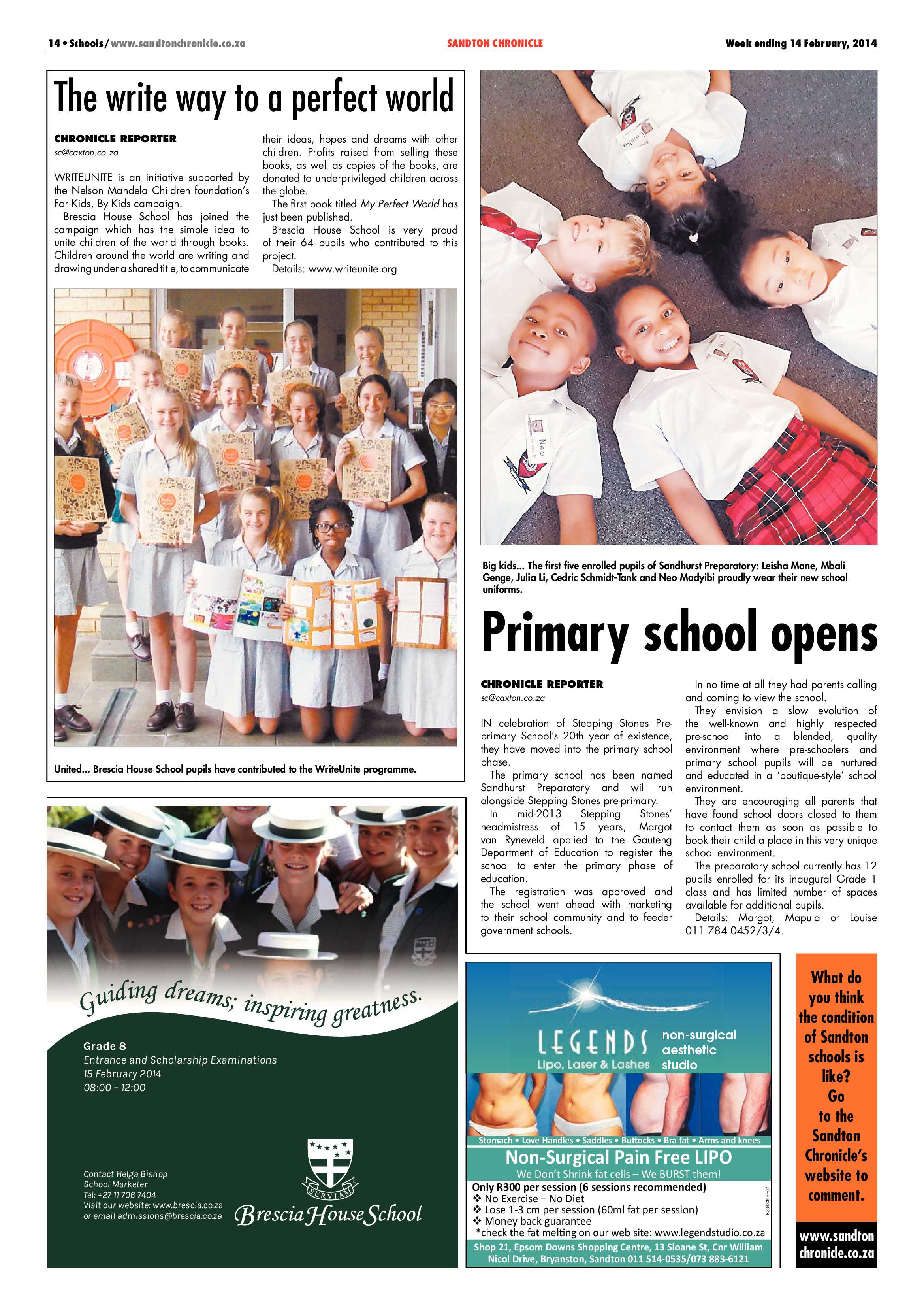 Sandton Chronicle 14 February 2014 page 14