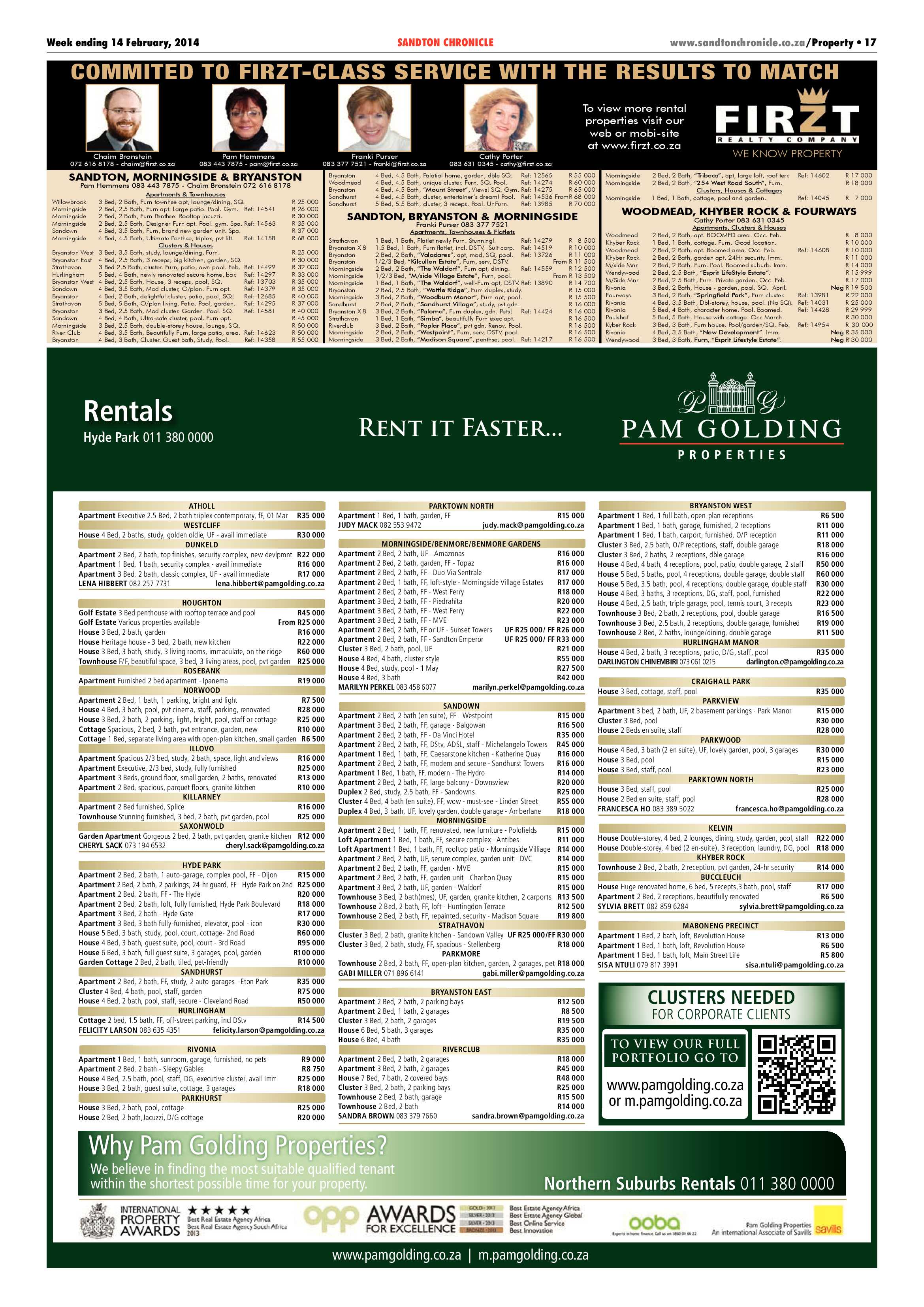 Sandton Chronicle 14 February 2014 page 17