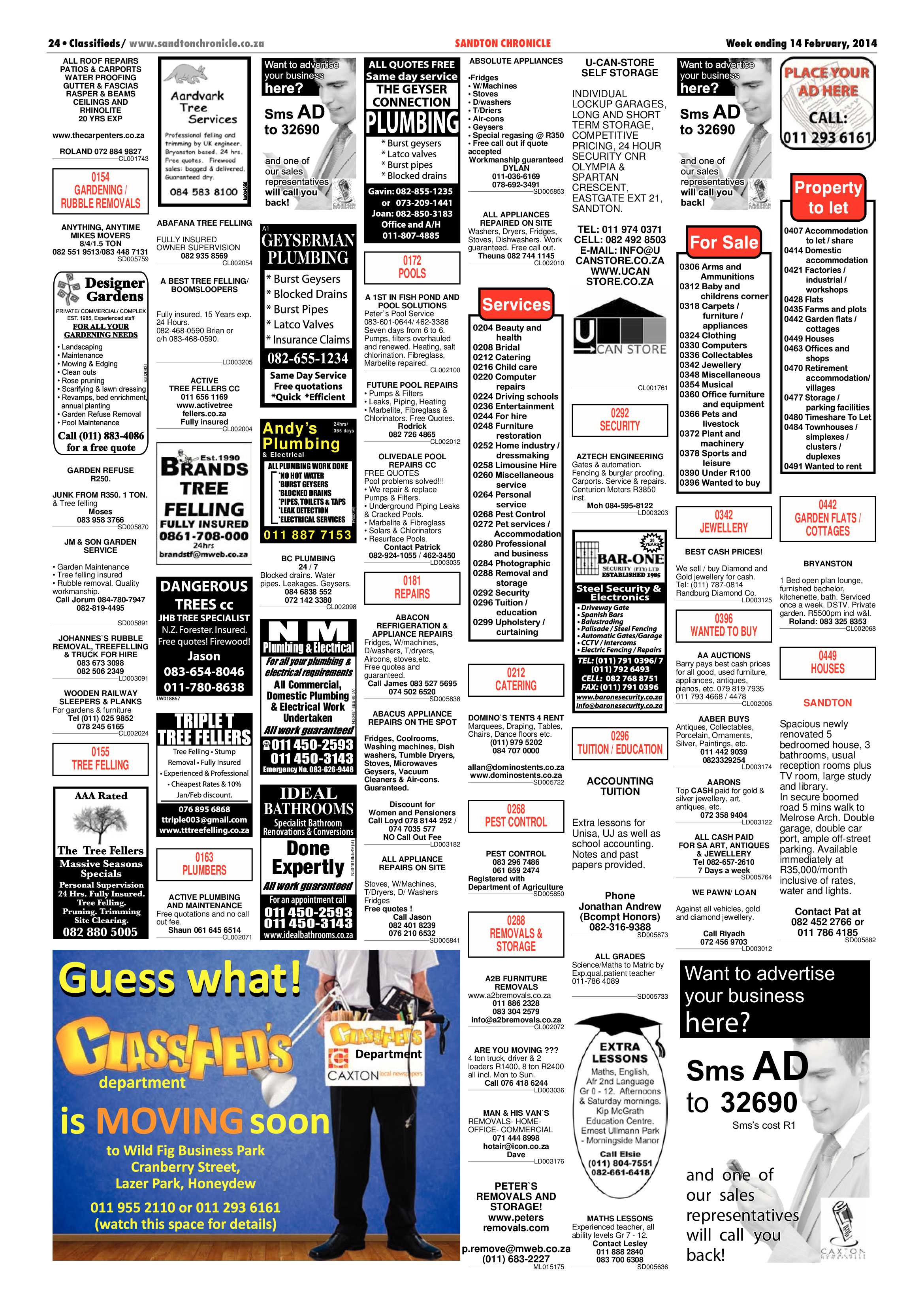 Sandton Chronicle 14 February 2014 page 24