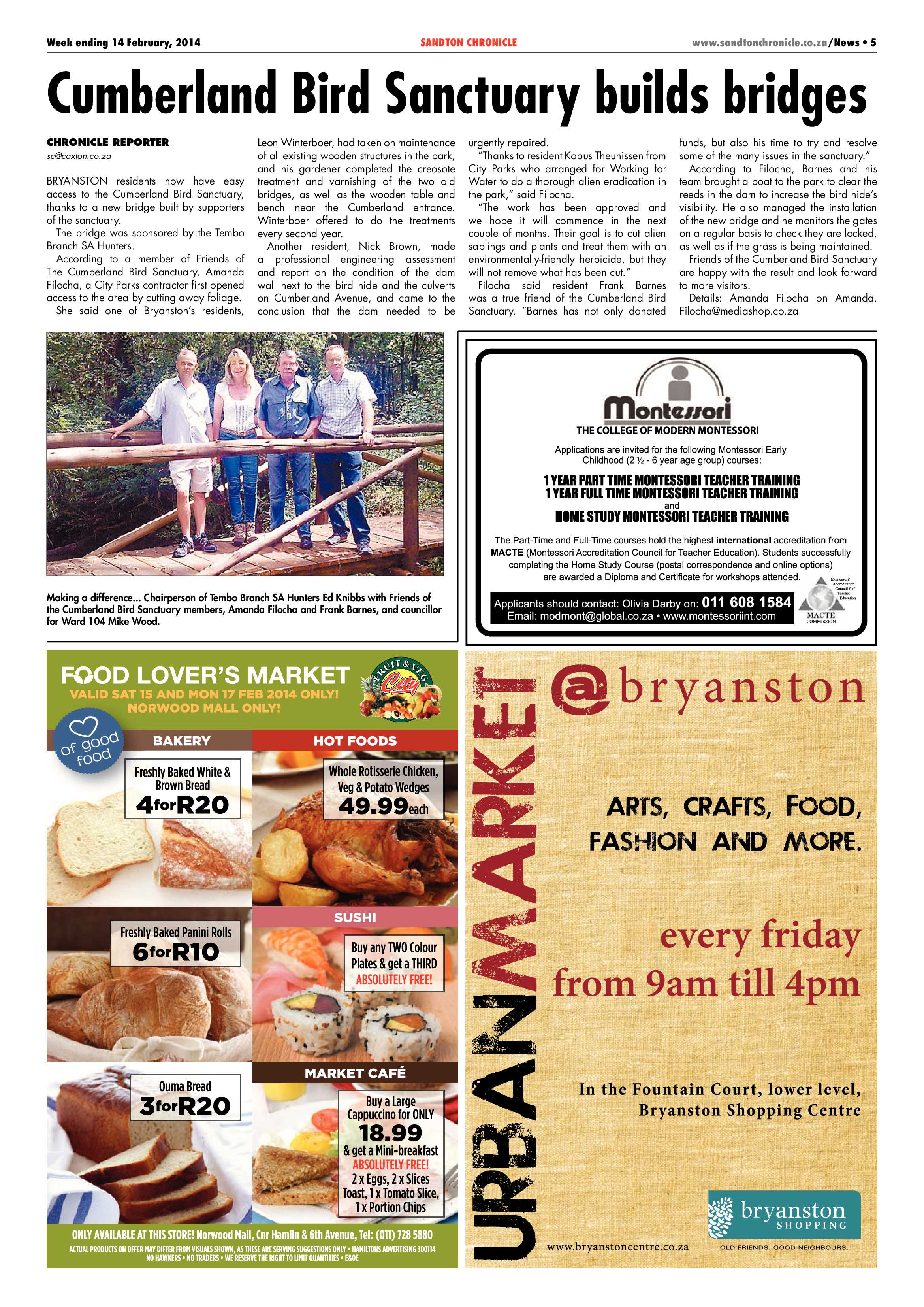 Sandton Chronicle 14 February 2014 page 5