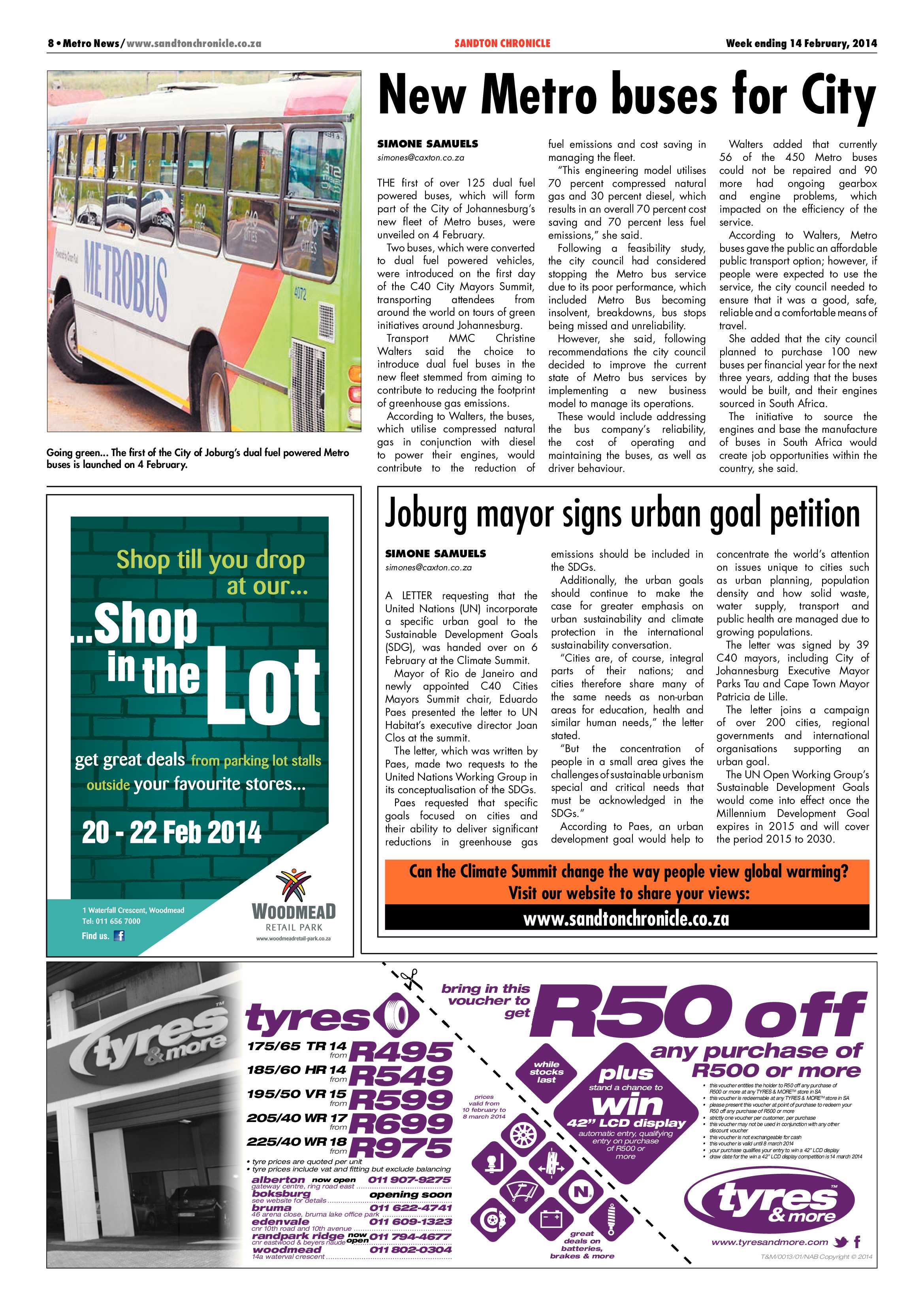 Sandton Chronicle 14 February 2014 page 8